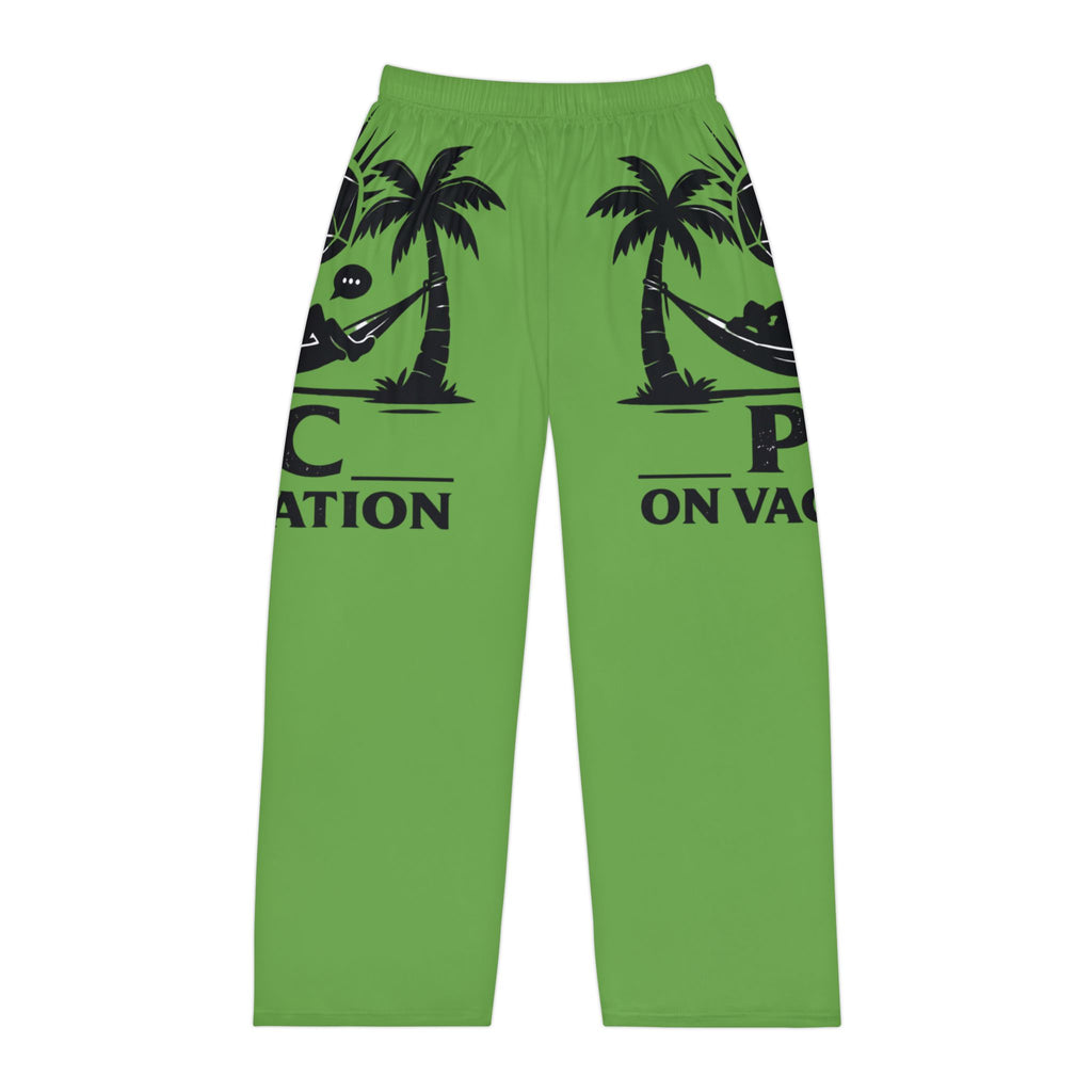 Pacific Vacation Pajama Pants | Palm Tree Hammock All-Over Print