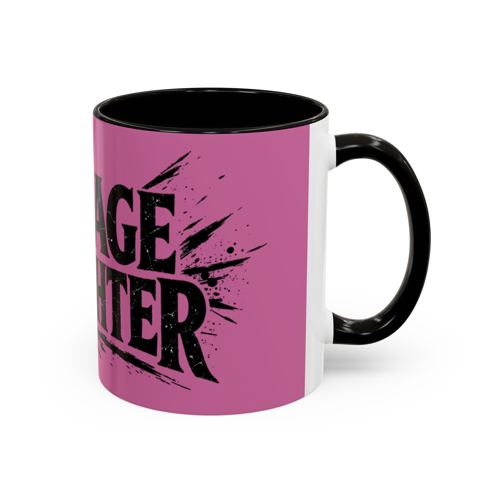 Savage Daughter Mug | Pink Black Accent