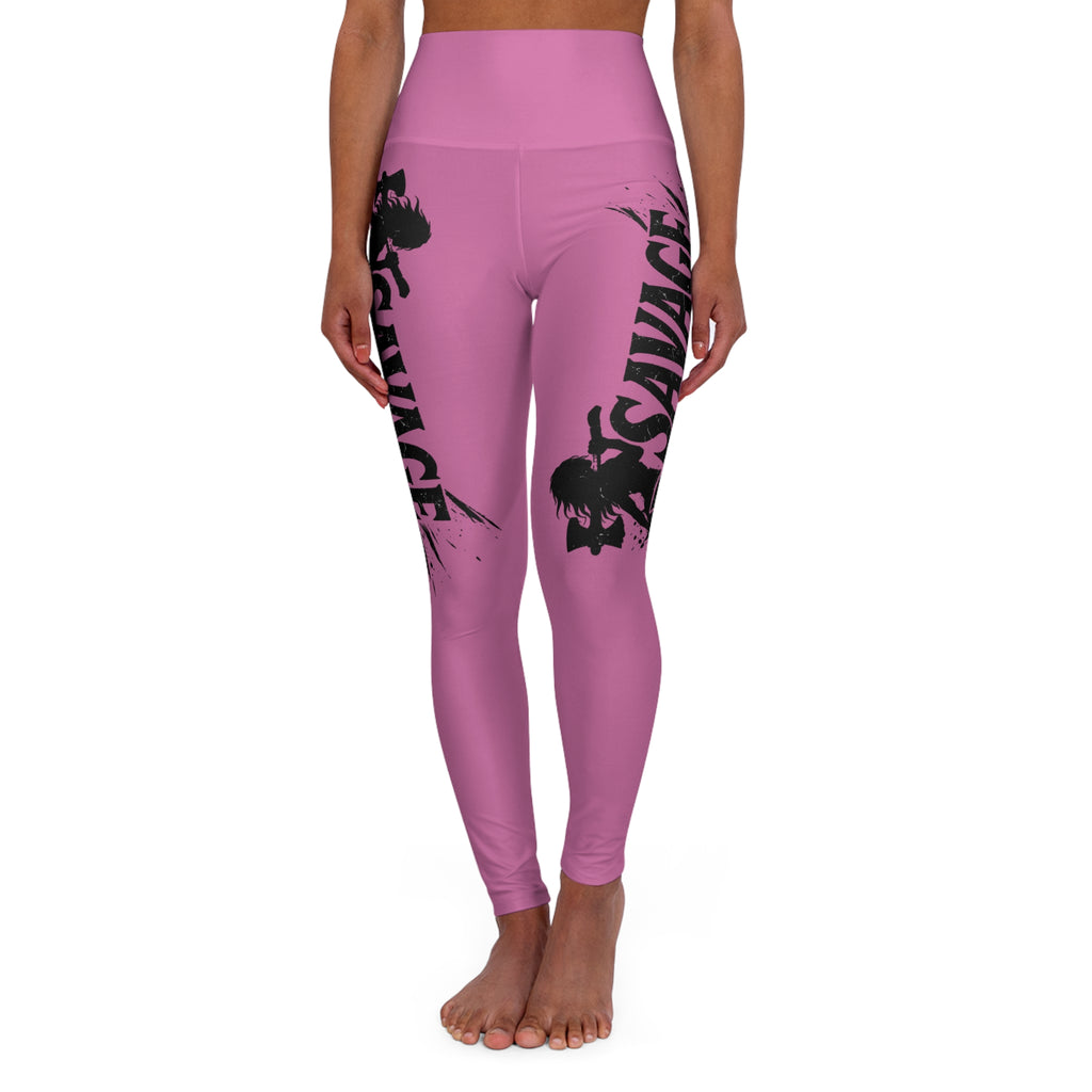 Daughter Mom Skull Design Leggings | High Waisted Yoga Leggings