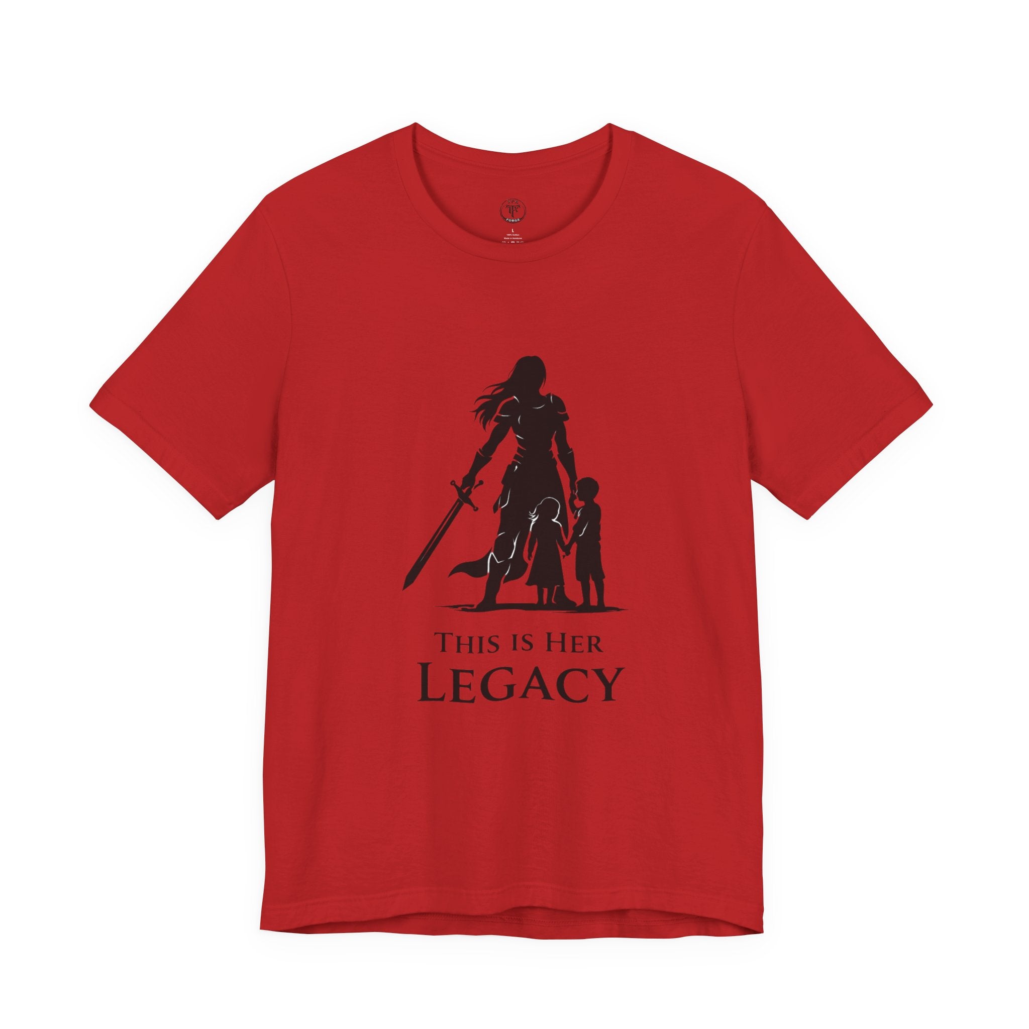 Warrior Mom Shirt – This Is Her Legacy – Strong Mother Gift – Fantasy Woman Tee – Powerful Mom Apparel – Mother’s Day Gift Idea