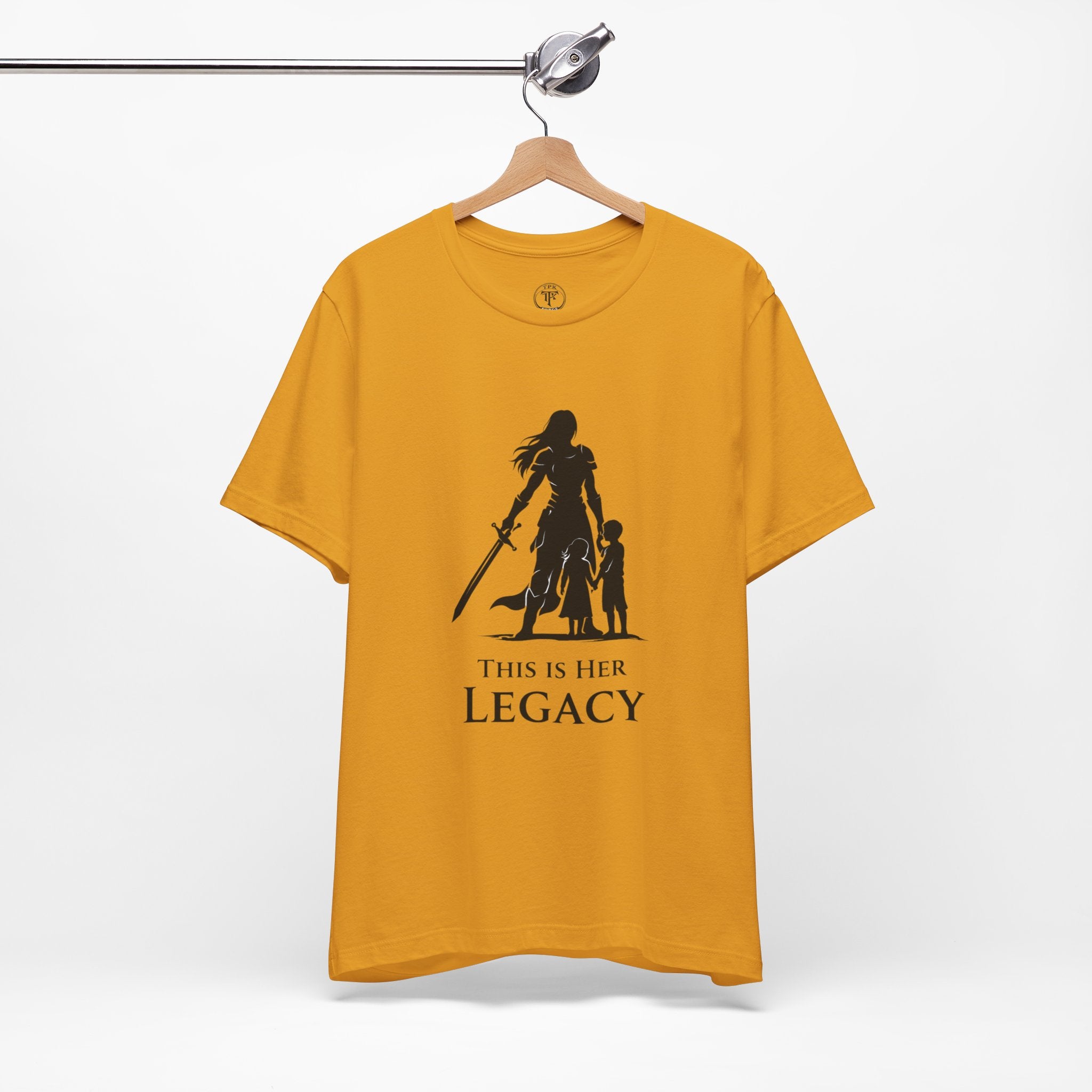 Warrior Mom Shirt – This Is Her Legacy – Strong Mother Gift – Fantasy Woman Tee – Powerful Mom Apparel – Mother’s Day Gift Idea
