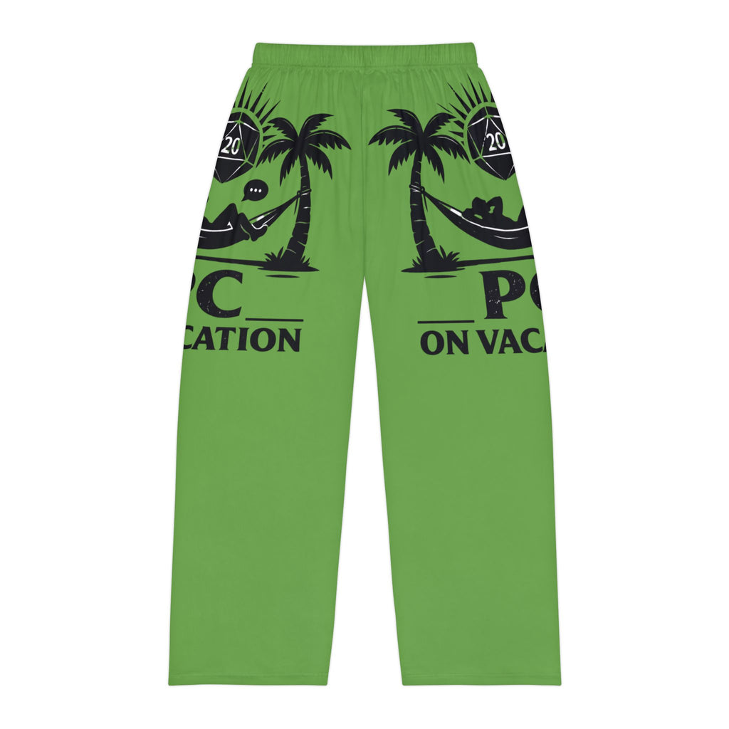 Pacific Vacation Pajama Pants | Palm Tree Hammock All-Over Print