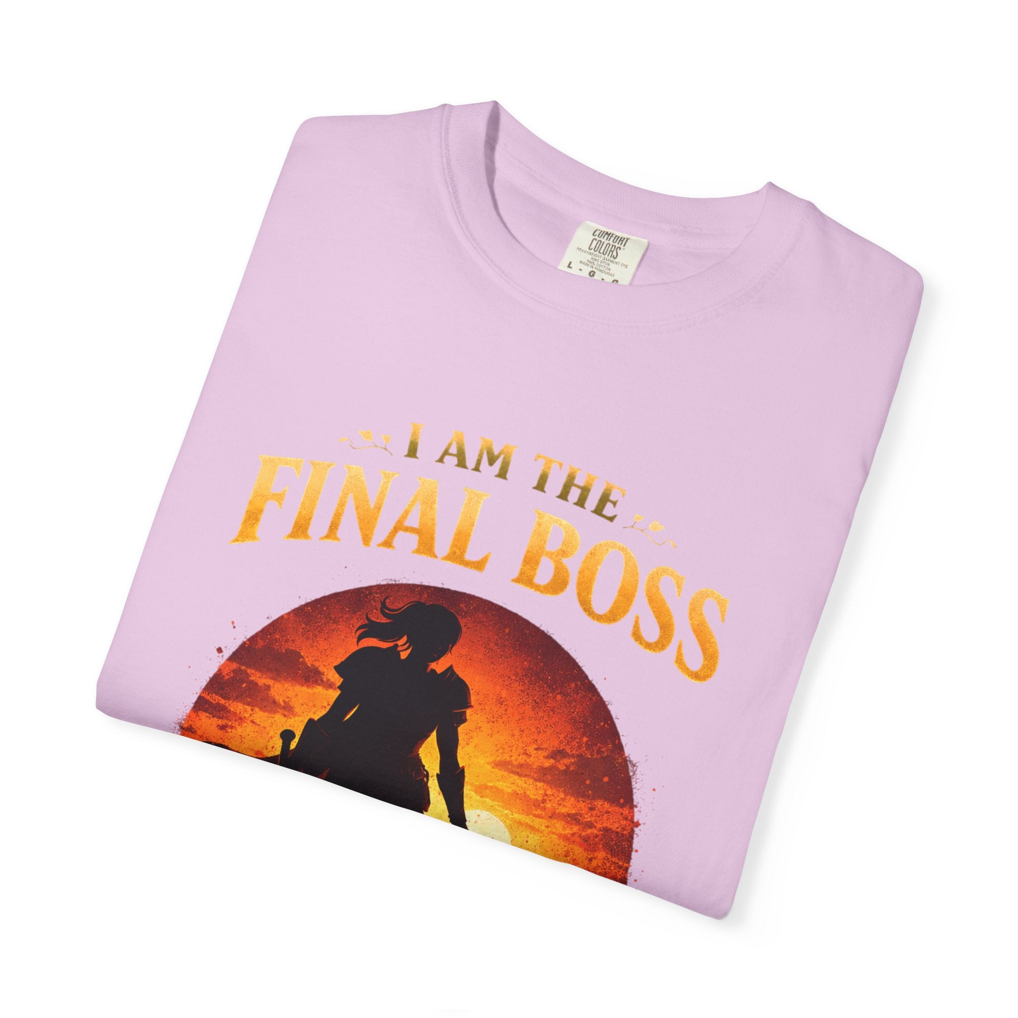 T‑Shirt — "I Am The Final Boss: Motherhood Is My Campaign" Graphic Tee
