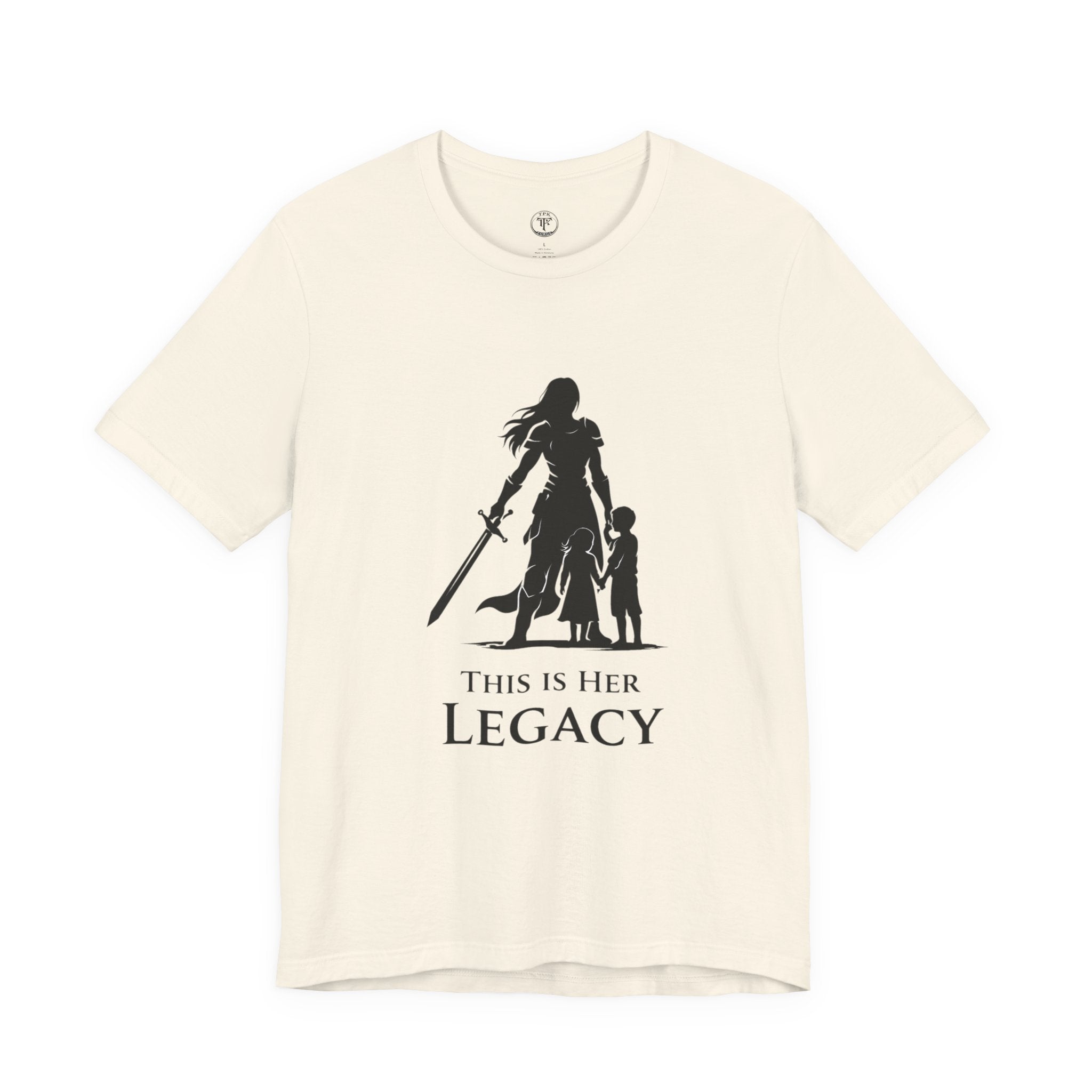 Warrior Mom Shirt – This Is Her Legacy – Strong Mother Gift – Fantasy Woman Tee – Powerful Mom Apparel – Mother’s Day Gift Idea