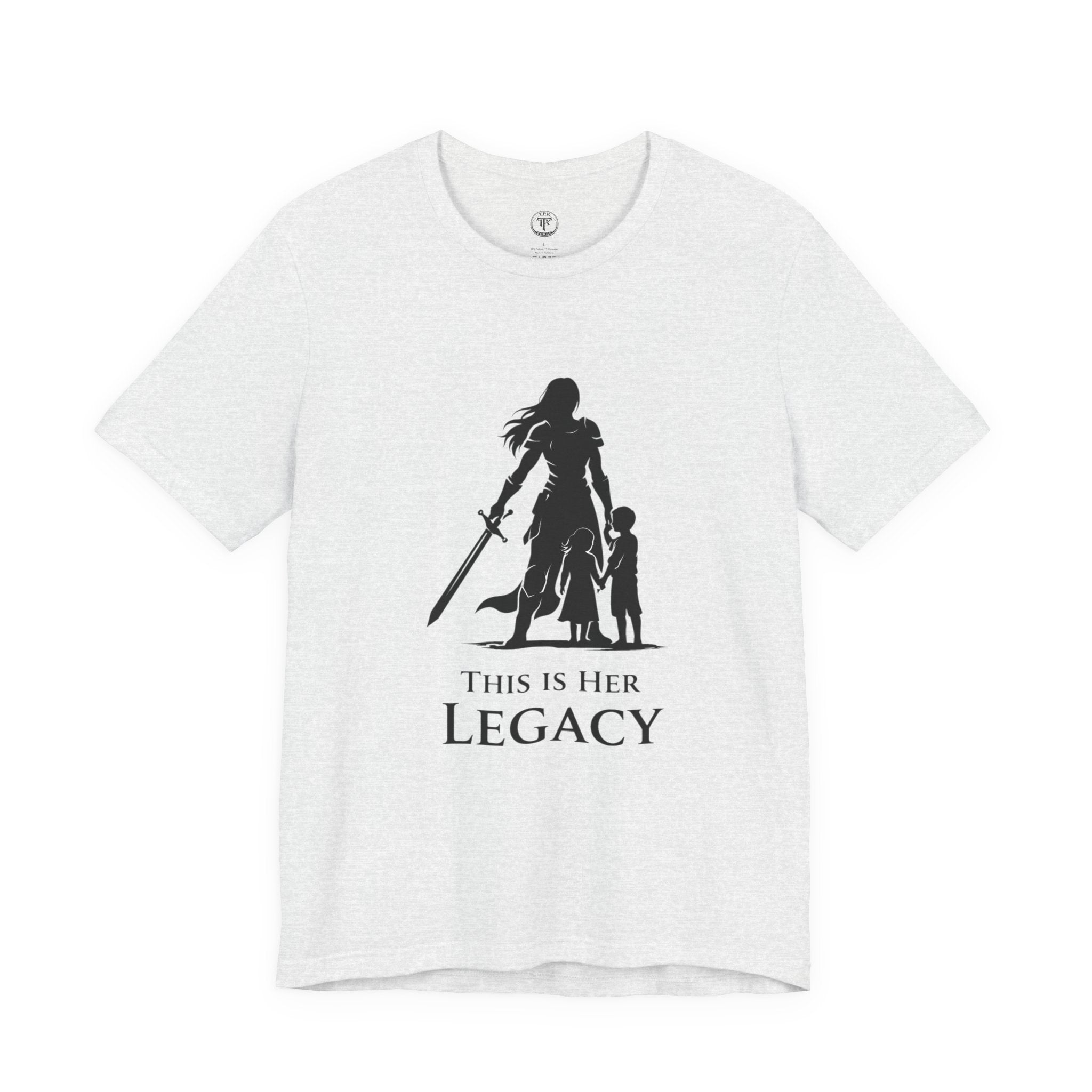 Warrior Mom Shirt – This Is Her Legacy – Strong Mother Gift – Fantasy Woman Tee – Powerful Mom Apparel – Mother’s Day Gift Idea