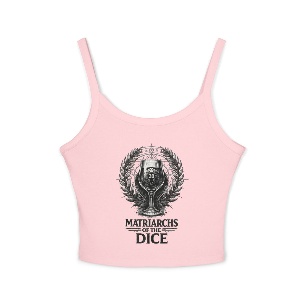 Matriarchs of Dice Tank Top | D20 Gaming Emblem, RPG Dice Graphic
