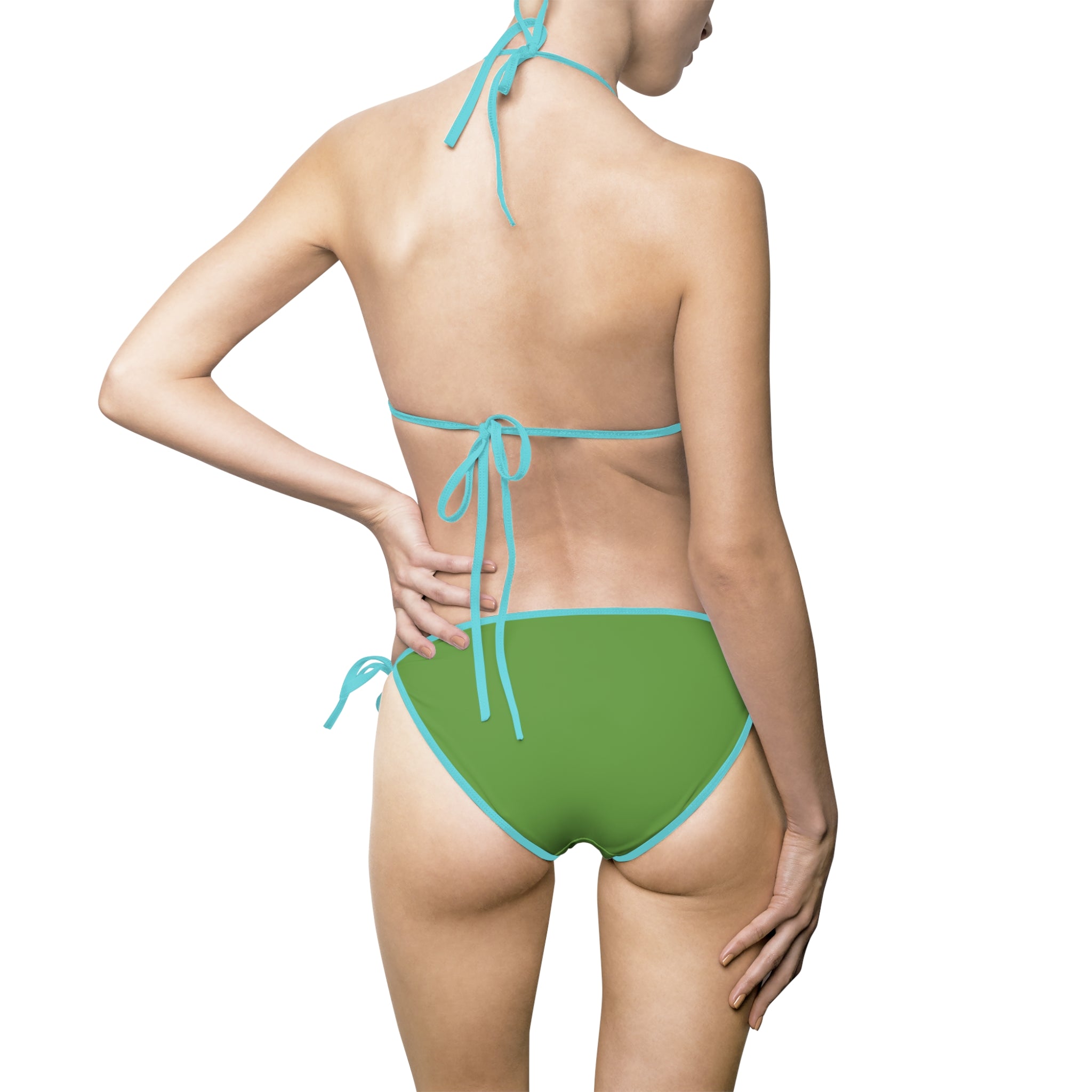 Savage Daughter logo bikini green