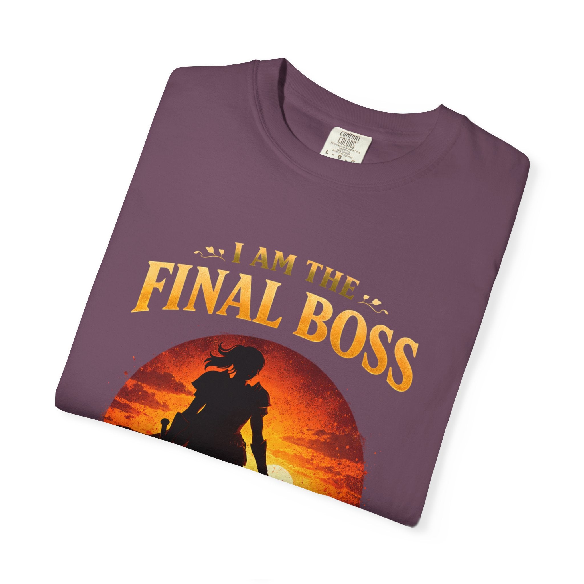 T‑Shirt — "I Am The Final Boss: Motherhood Is My Campaign" Graphic Tee