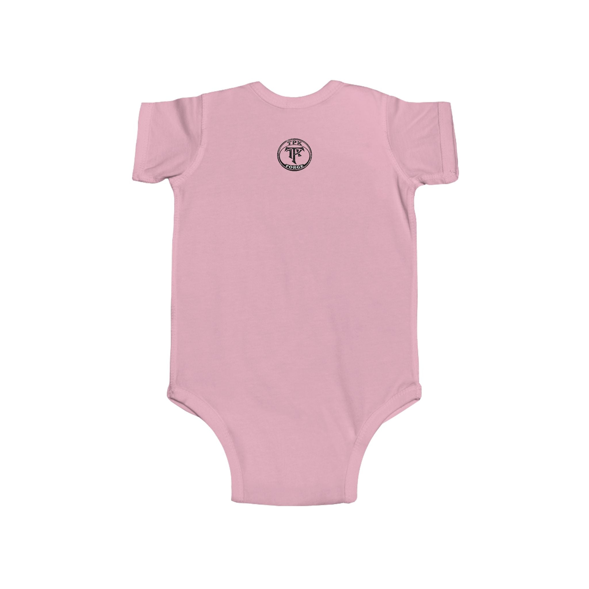 Unicorn with Rainbow and D20 Dice Infant Bodysuit | RPG Baby Onesie