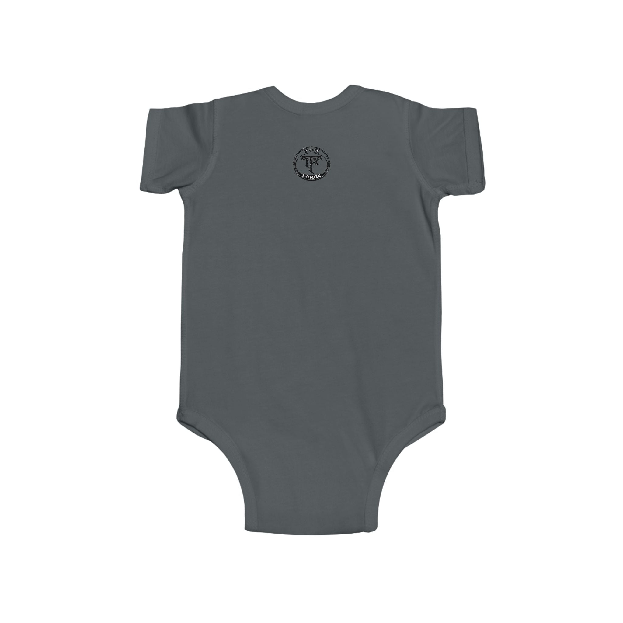 Unicorn with Rainbow and D20 Dice Infant Bodysuit | RPG Baby Onesie