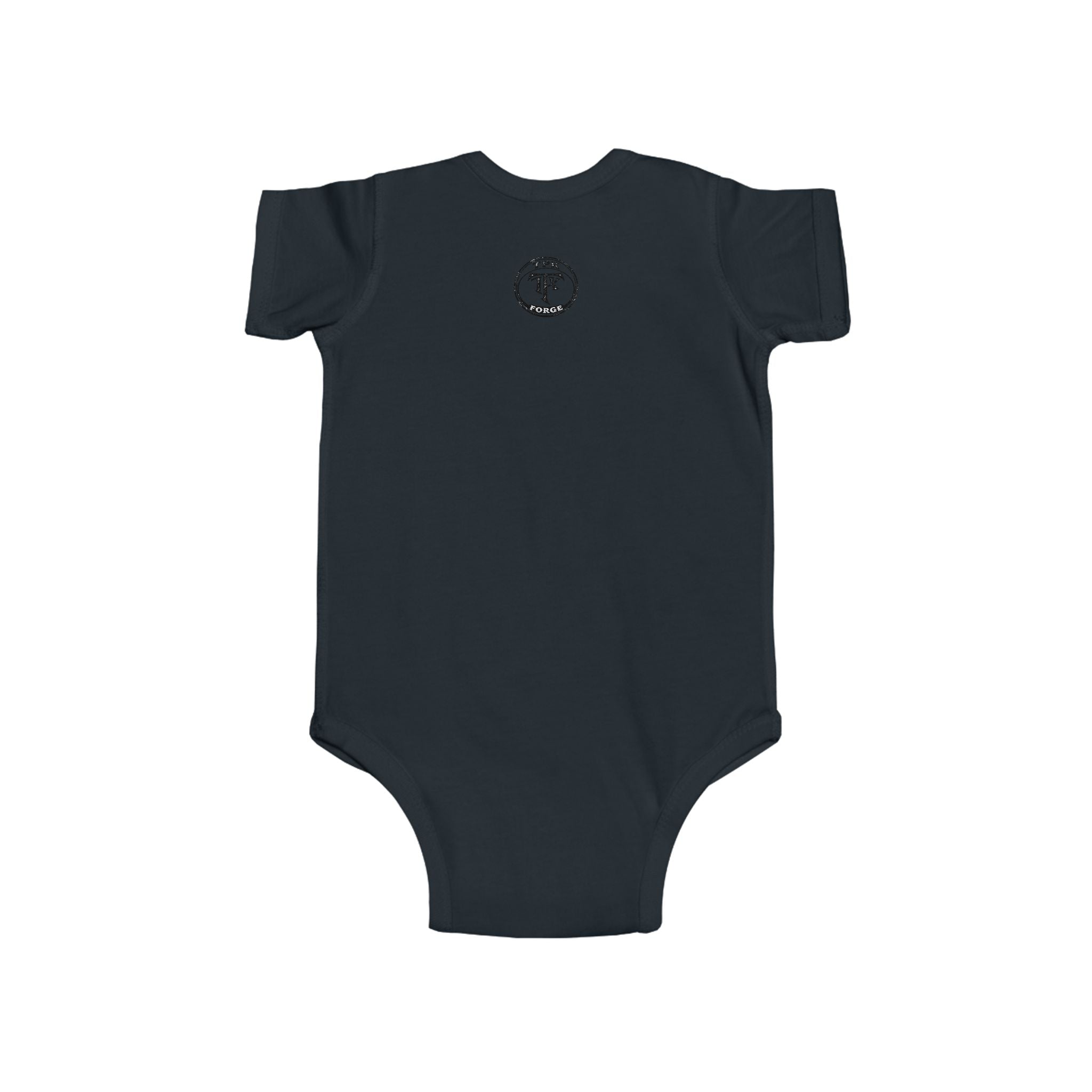 Unicorn with Rainbow and D20 Dice Infant Bodysuit | RPG Baby Onesie