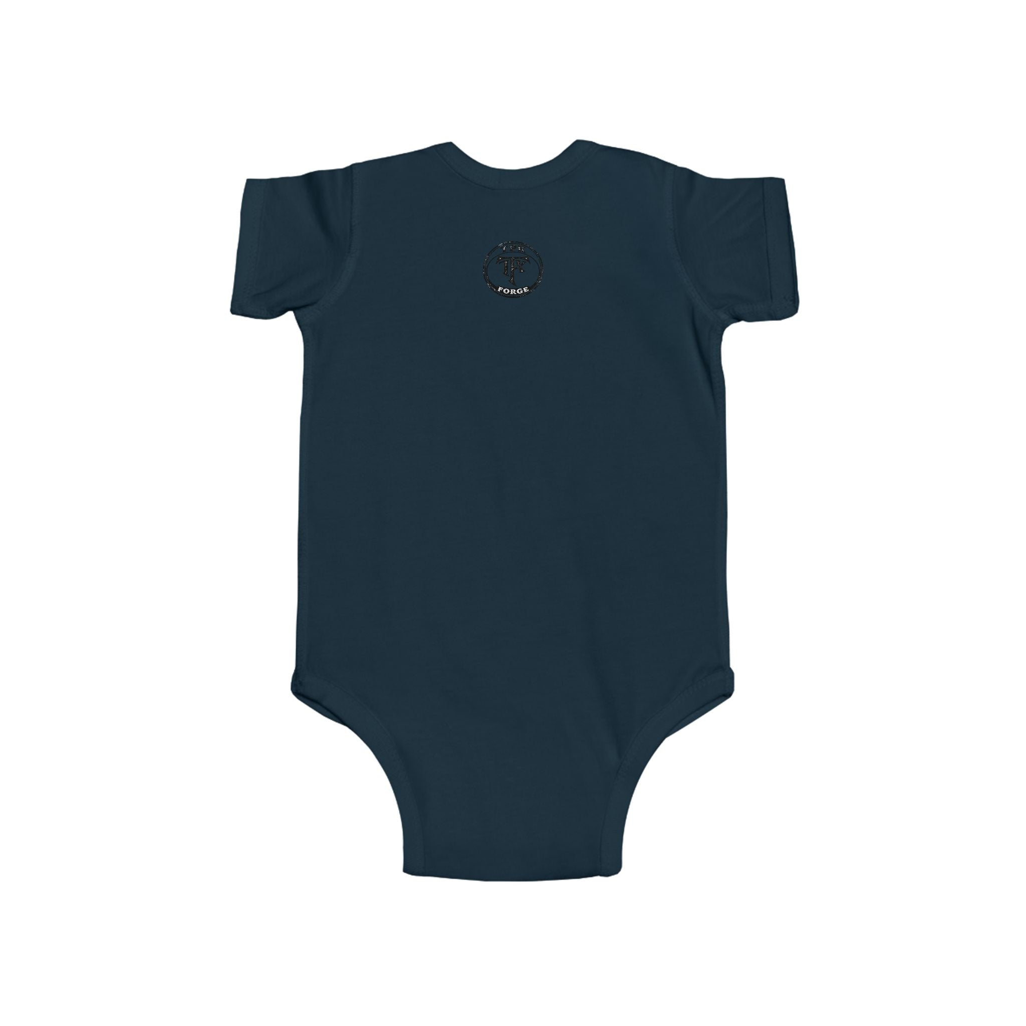 Unicorn with Rainbow and D20 Dice Infant Bodysuit | RPG Baby Onesie