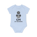 GM in Training Baby Bodysuit | D20 Dice Gamer Infant Onesie