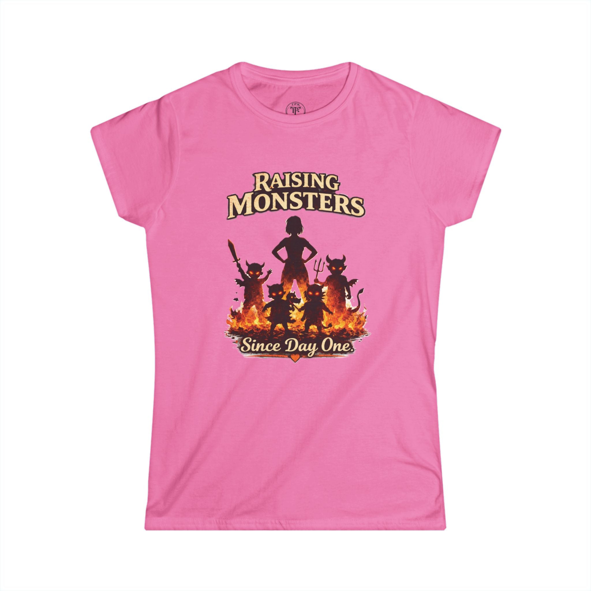 Raising Monsters Since Day One Tee | Mom Halloween Shirt