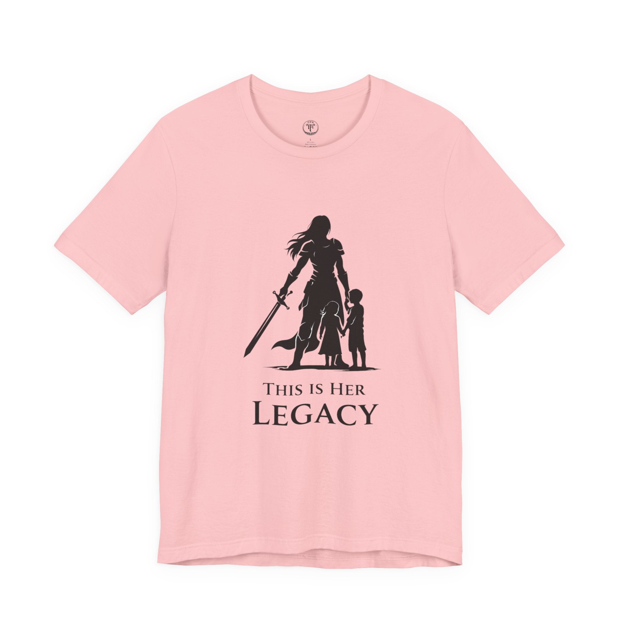 Warrior Mom Shirt – This Is Her Legacy – Strong Mother Gift – Fantasy Woman Tee – Powerful Mom Apparel – Mother’s Day Gift Idea