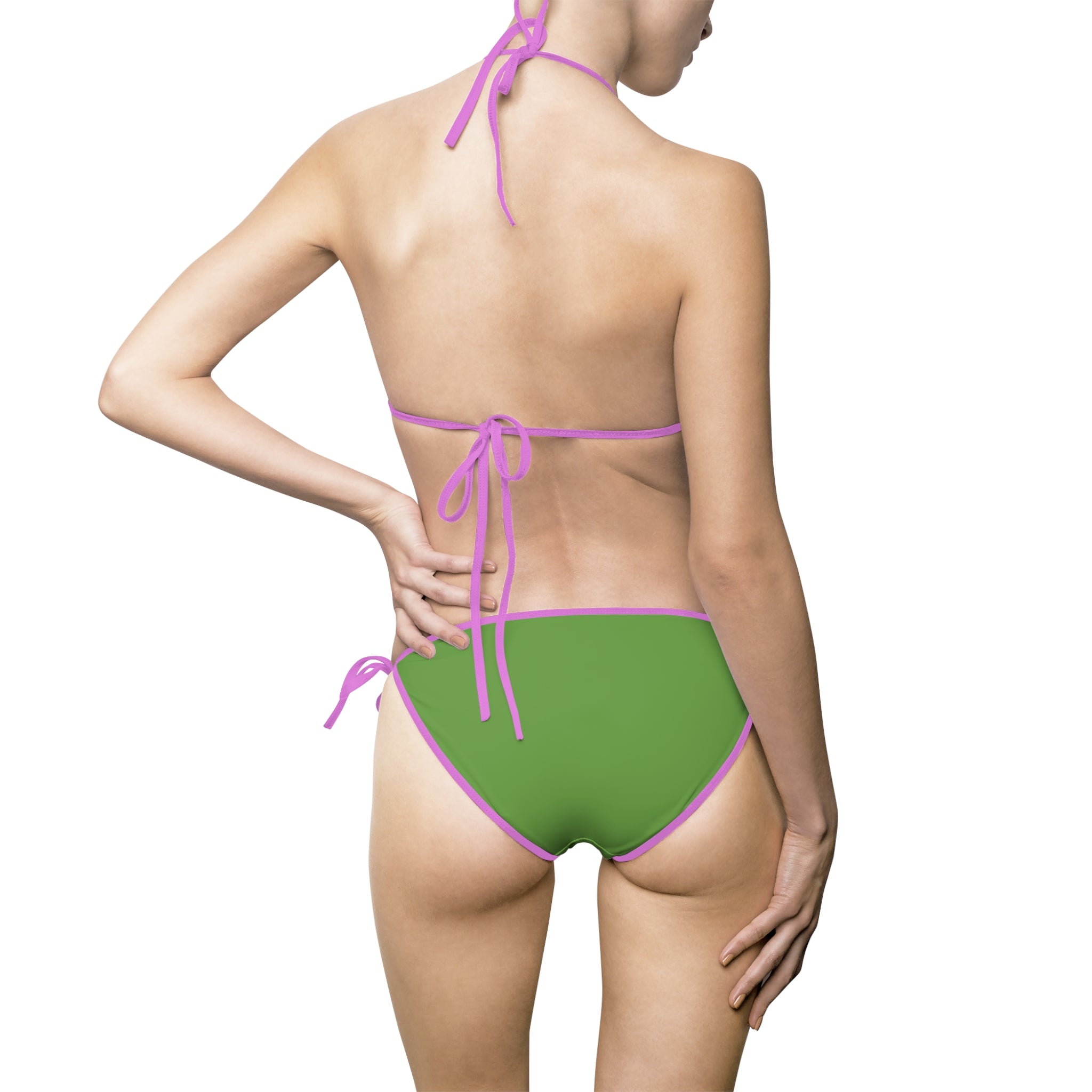 Savage Daughter logo bikini green