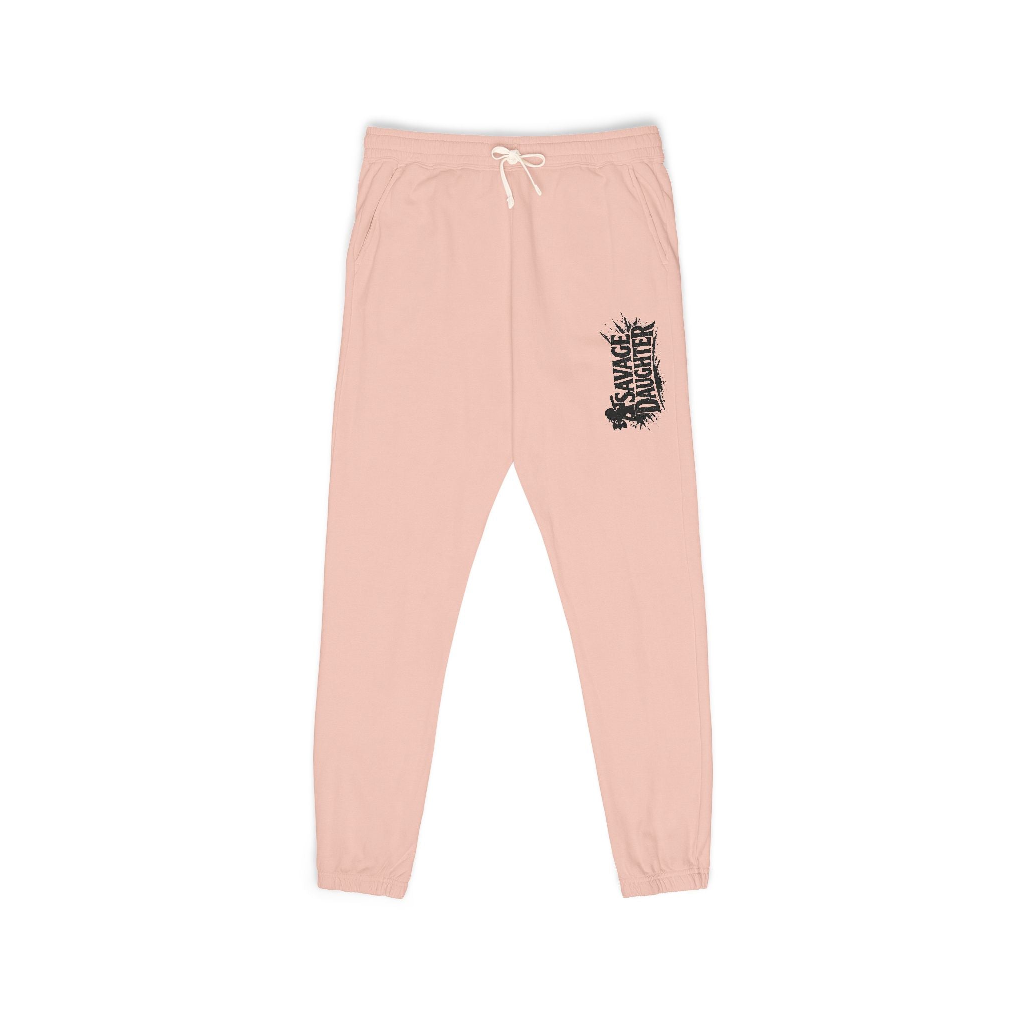 Savage Daughter Sweatpants — Garment-Dyed Fleece Joggers