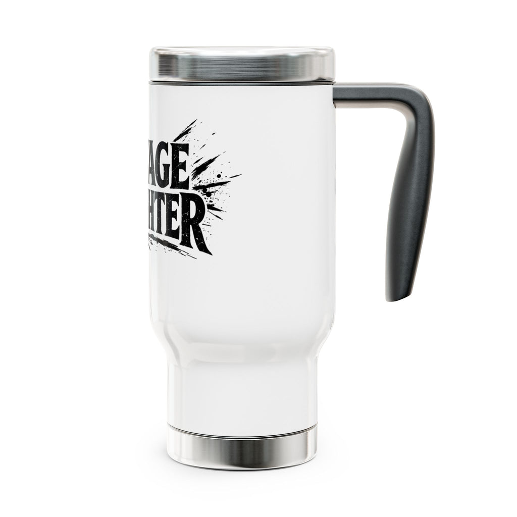 Savage Daughter travel mug | 14oz stainless steel travel mug with handle