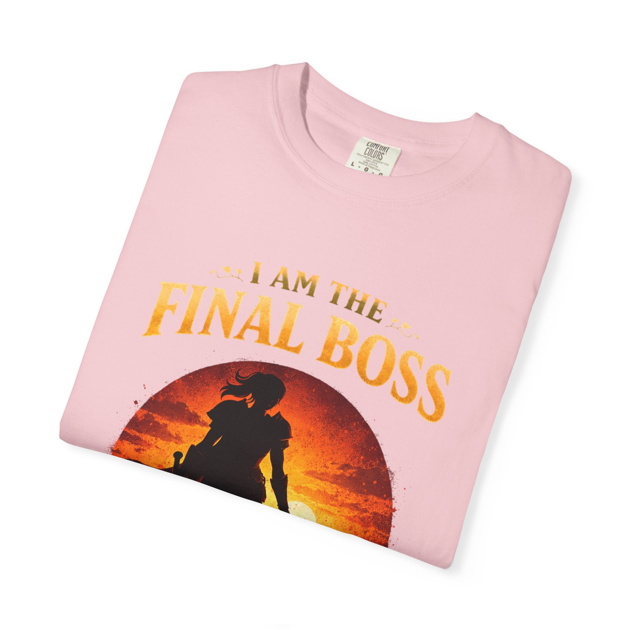 T‑Shirt — "I Am The Final Boss: Motherhood Is My Campaign" Graphic Tee