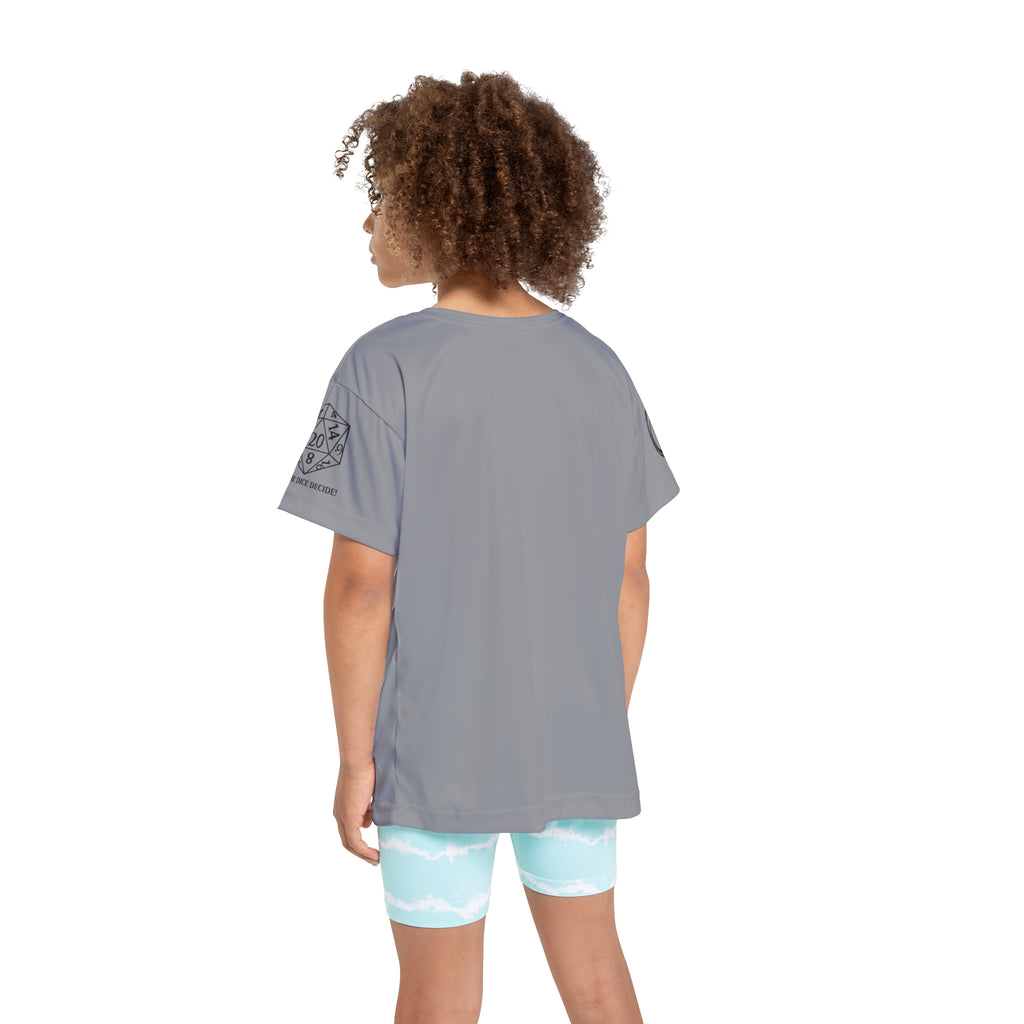Death From Below Kids Sports Jersey | Dungeon Adventurer Party