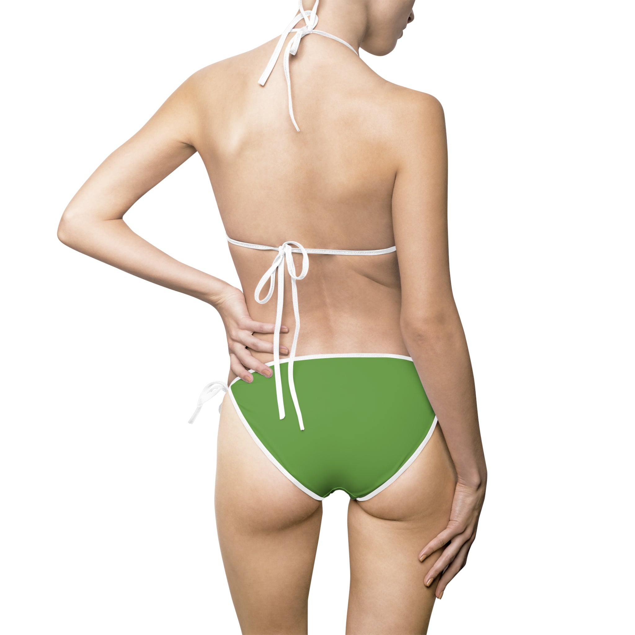 Savage Daughter logo bikini green