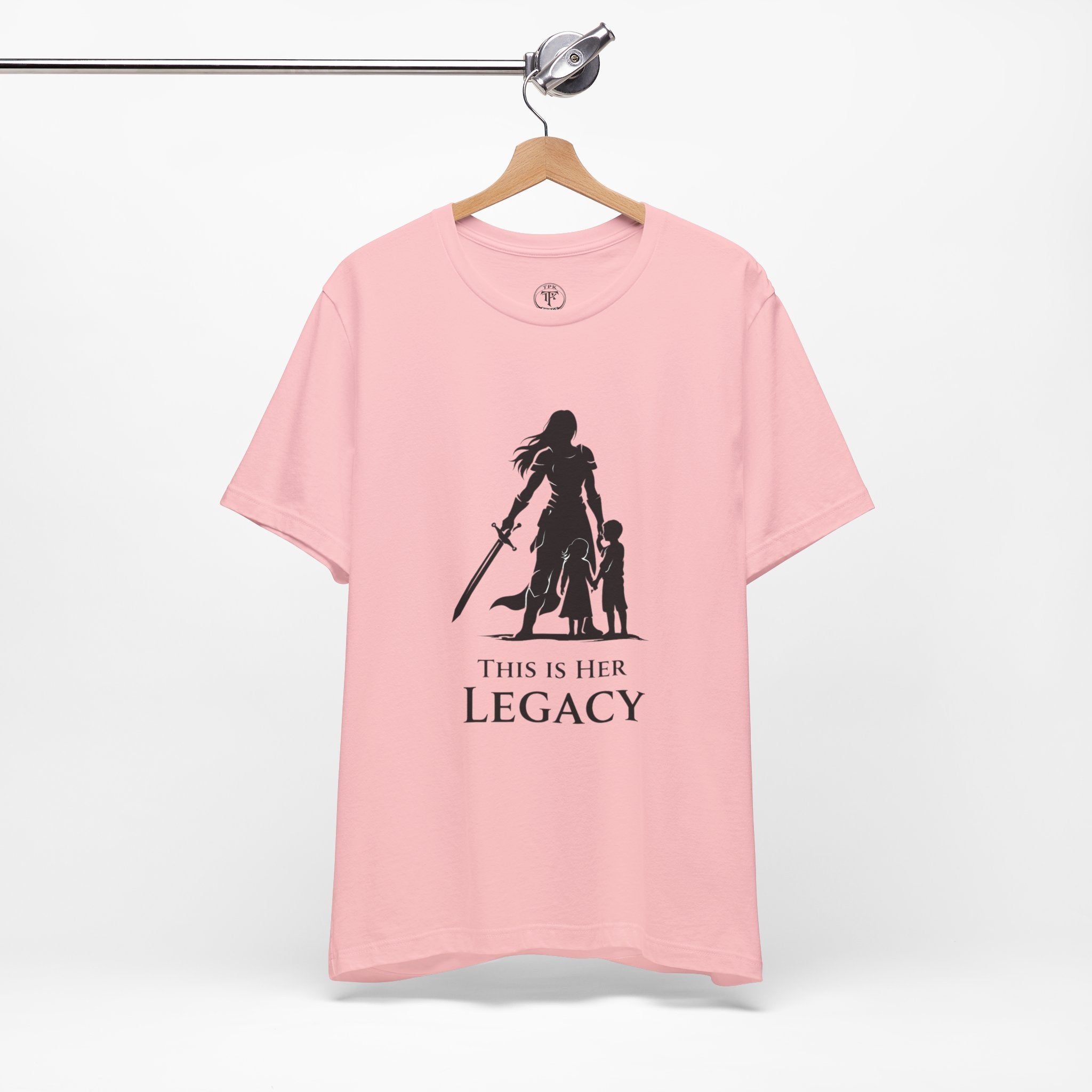 Warrior Mom Shirt – This Is Her Legacy – Strong Mother Gift – Fantasy Woman Tee – Powerful Mom Apparel – Mother’s Day Gift Idea