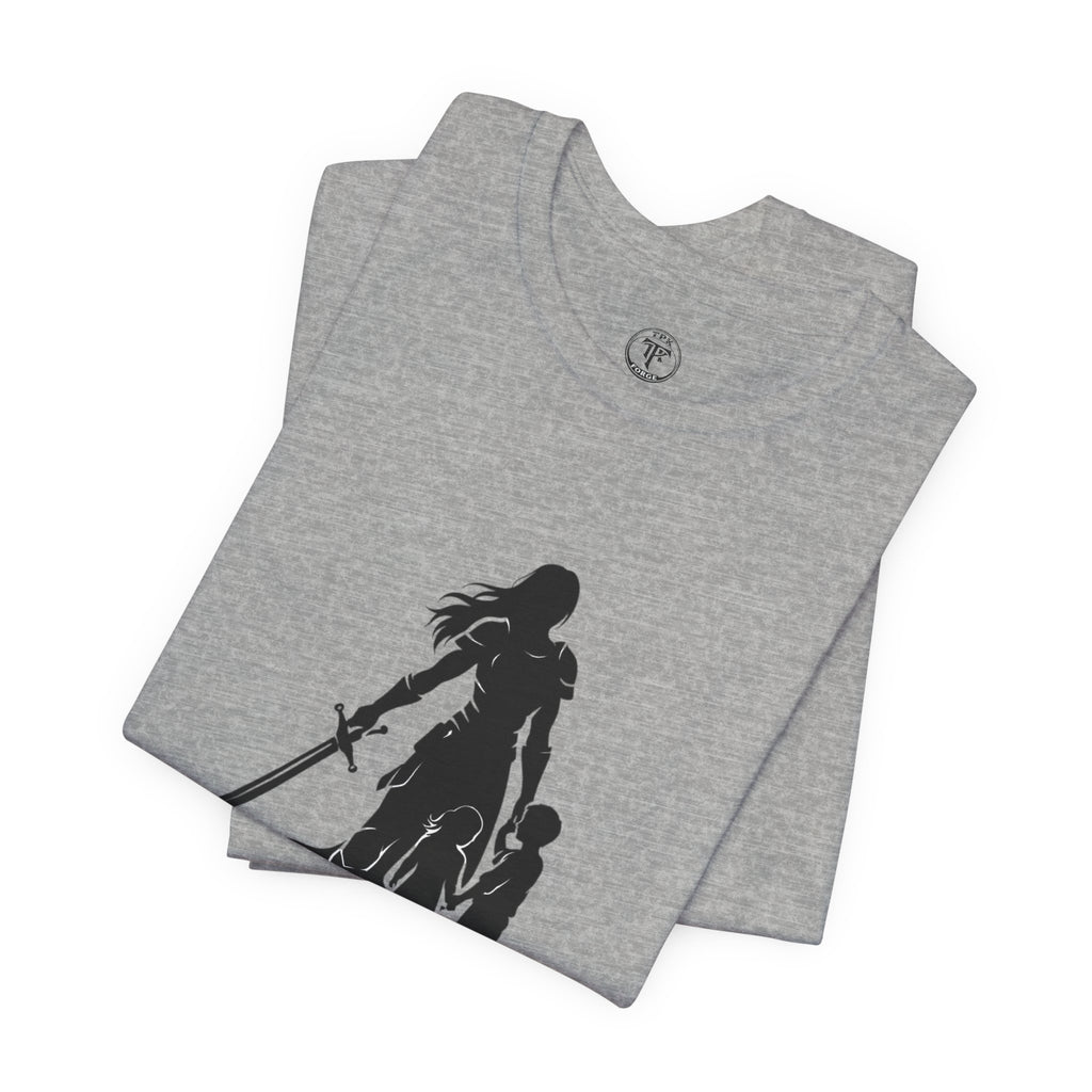 Warrior Mom Shirt – This Is Her Legacy – Strong Mother Gift – Fantasy Woman Tee – Powerful Mom Apparel – Mother’s Day Gift Idea