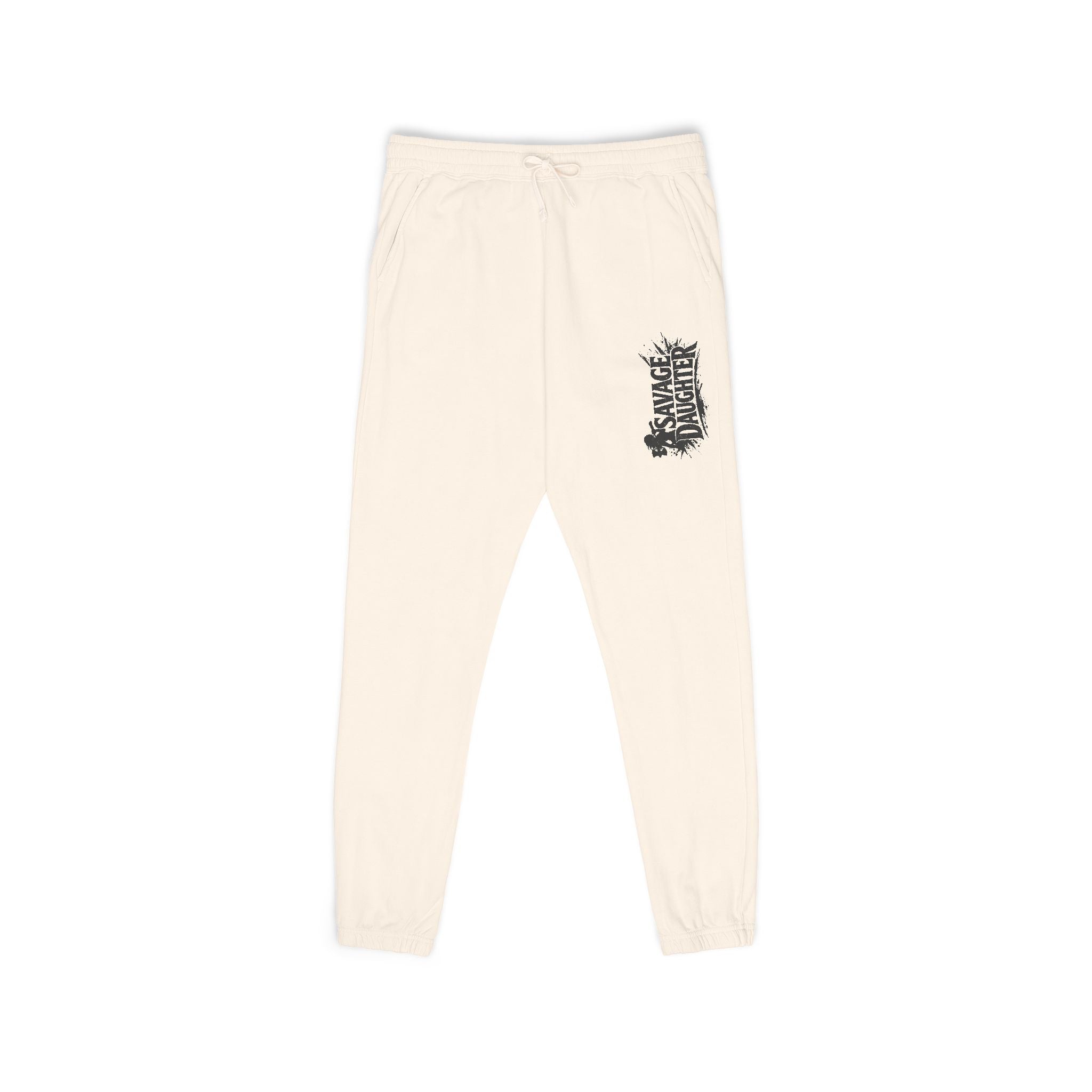 Savage Daughter Sweatpants — Garment-Dyed Fleece Joggers