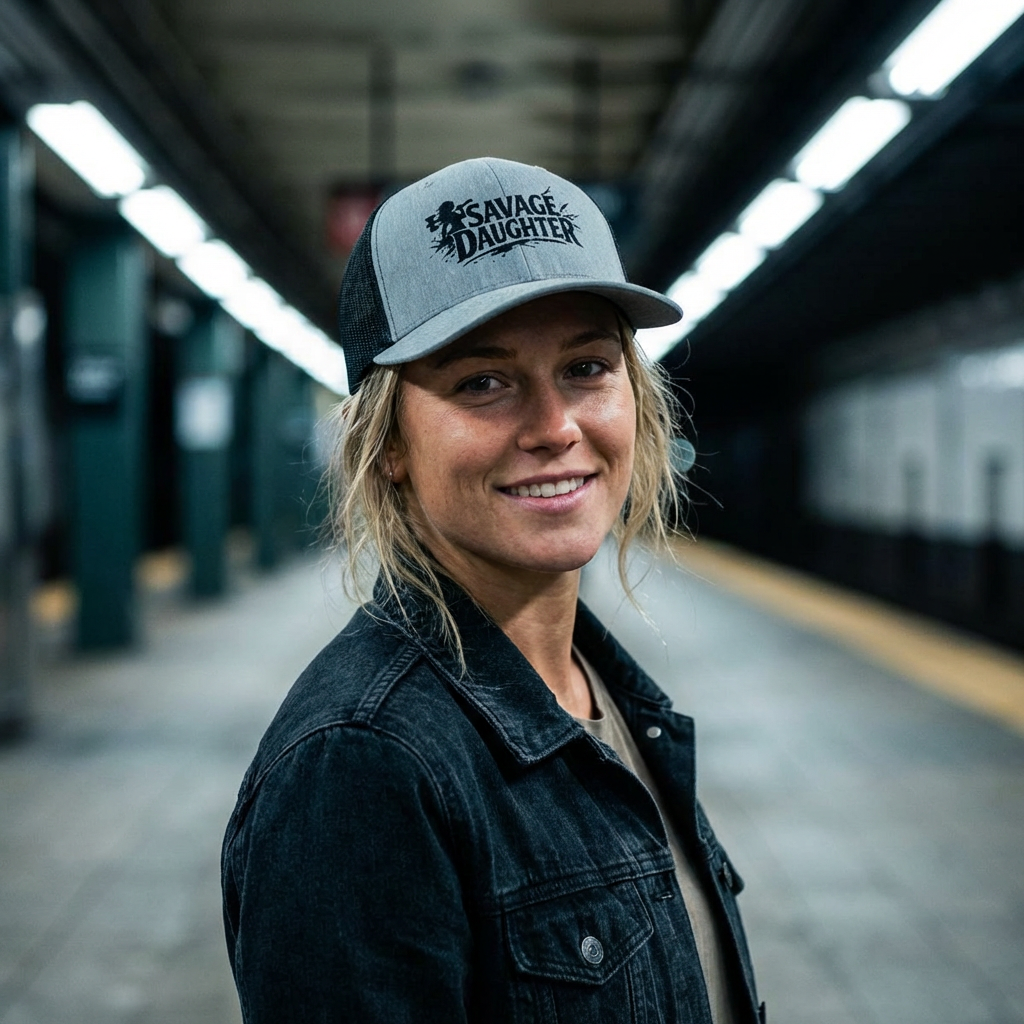 Savage Daughter Snapback Cap | Trucker Mesh Hat