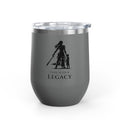Warrior Mom Wine Tumbler – This Is Her Legacy – Strong Mother Gift – Funny Mom Cup Alternative – Wine Mom Gift – Mother’s Day Tumbler