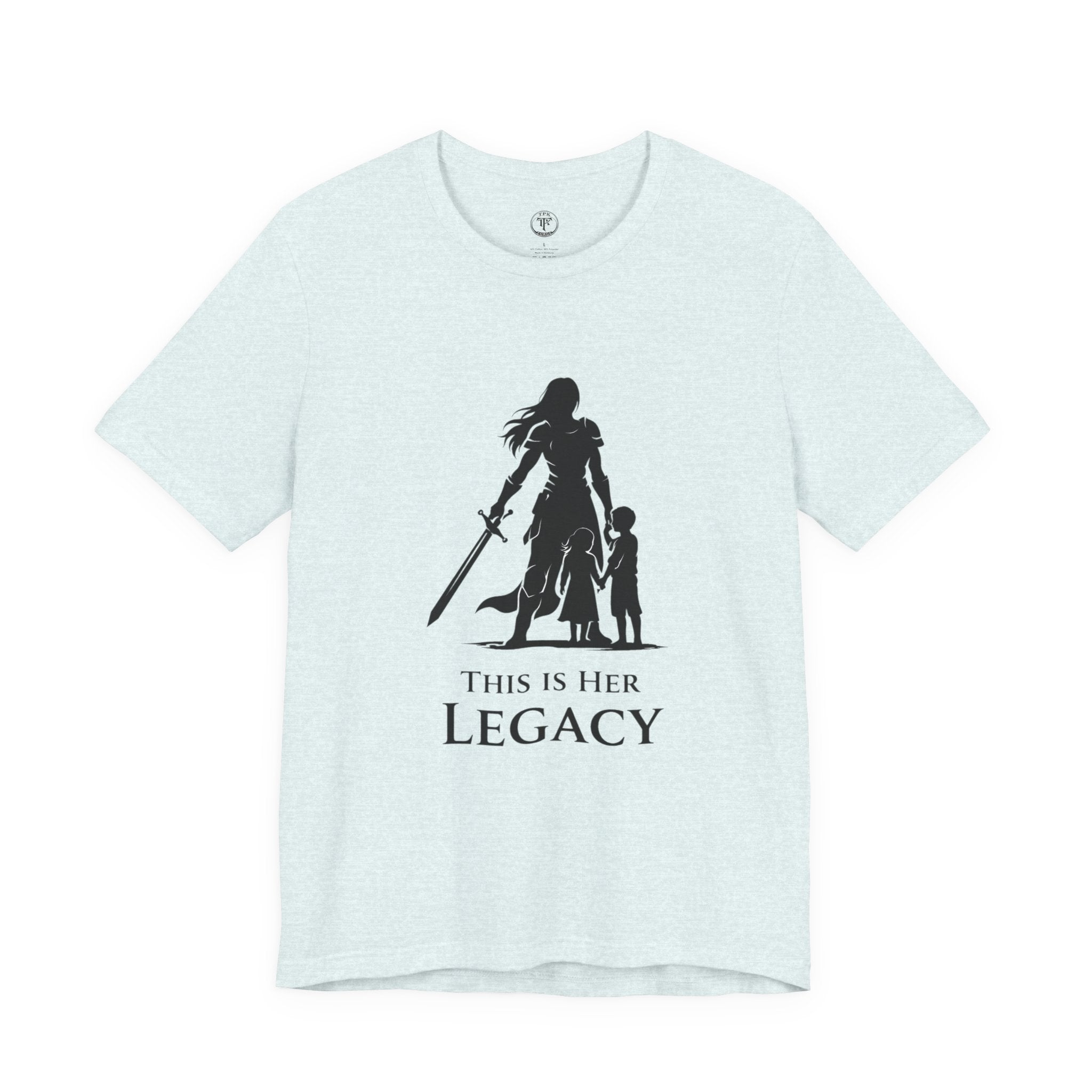 Warrior Mom Shirt – This Is Her Legacy – Strong Mother Gift – Fantasy Woman Tee – Powerful Mom Apparel – Mother’s Day Gift Idea
