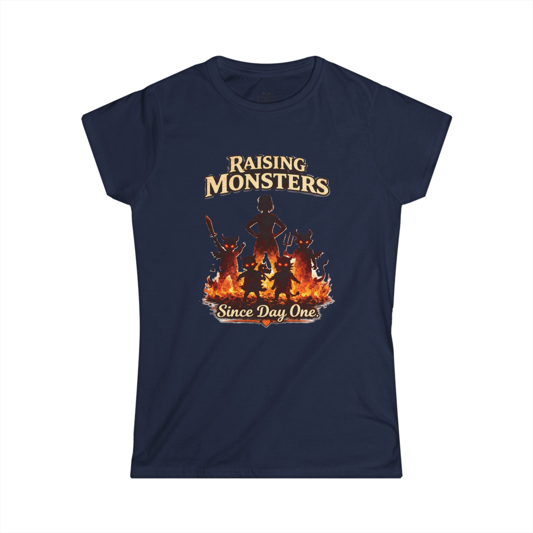 Raising Monsters Since Day One Tee | Mom Halloween Shirt