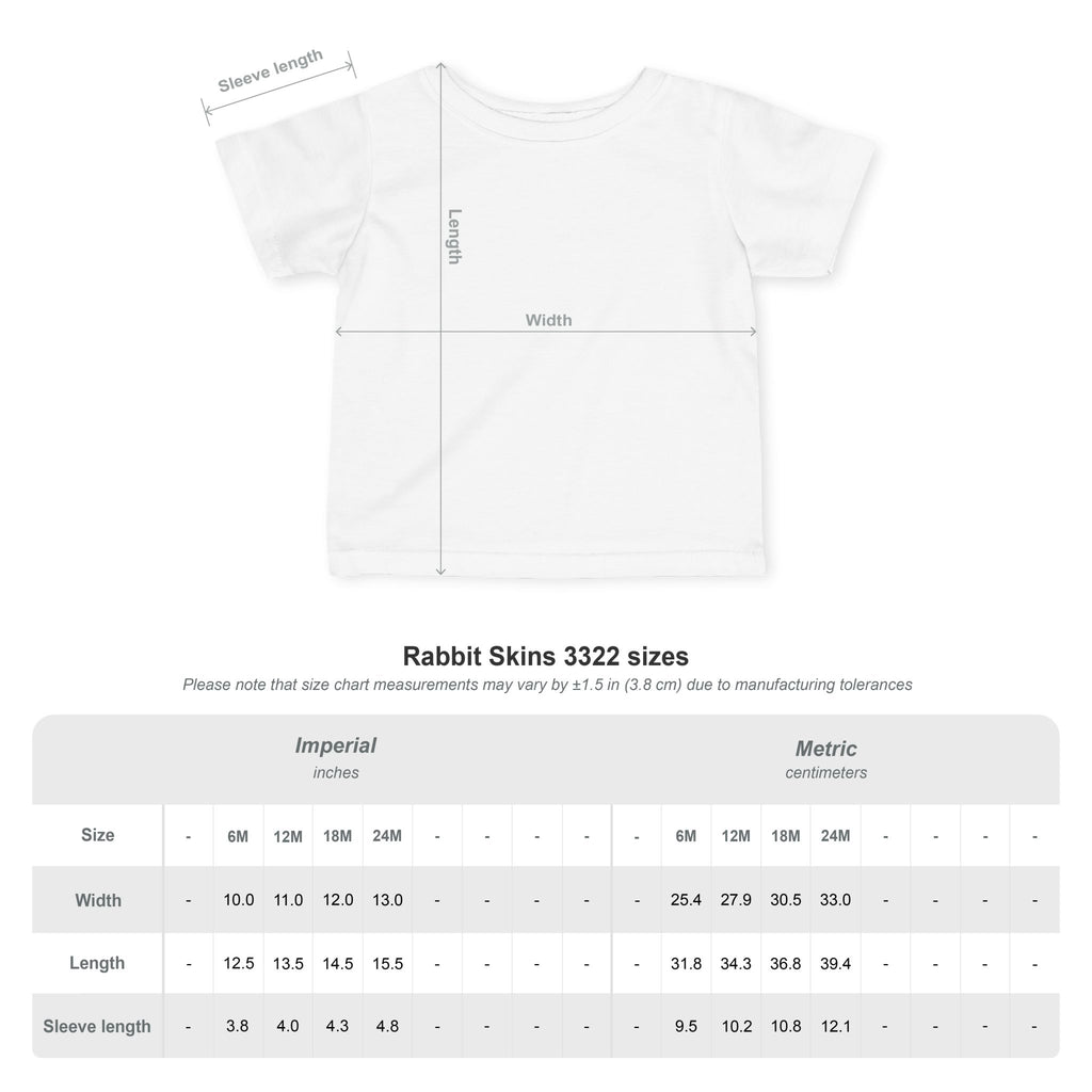 Not a Friendly Encounter Infant Tee | Wolf and Bunny Easter Eggs