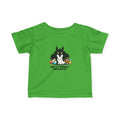 Not a Friendly Encounter Infant Tee | Wolf and Bunny Easter Eggs