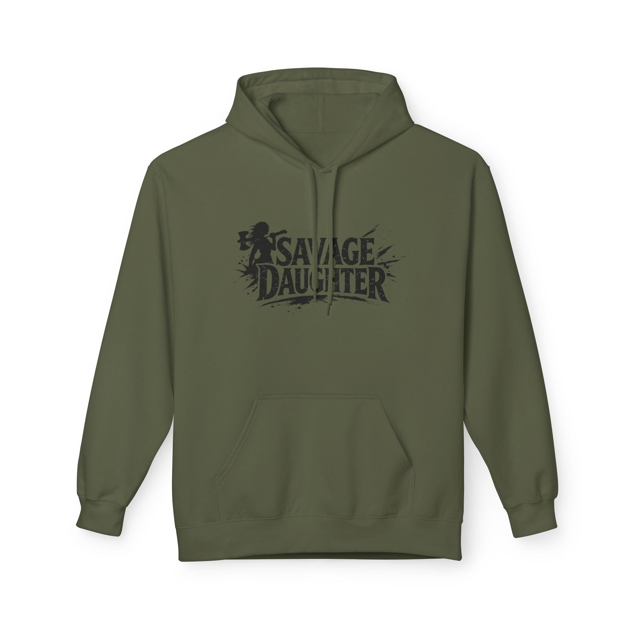 Savage Daughter Hoodie — Bold Graphic Women’s Pullover