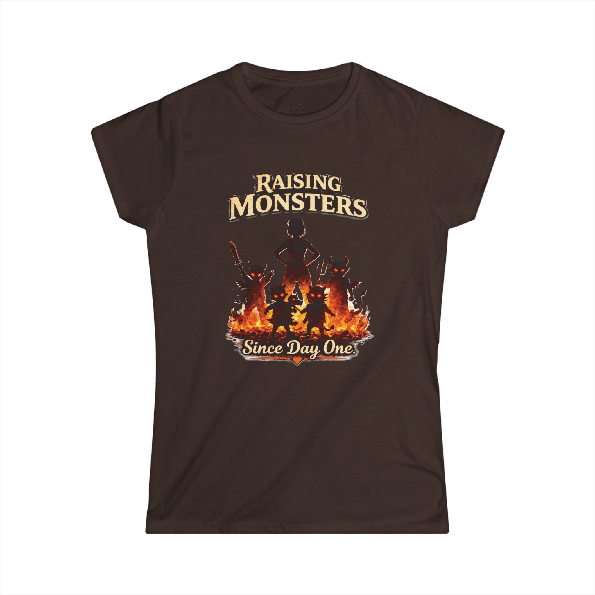 Raising Monsters Since Day One Tee | Mom Halloween Shirt