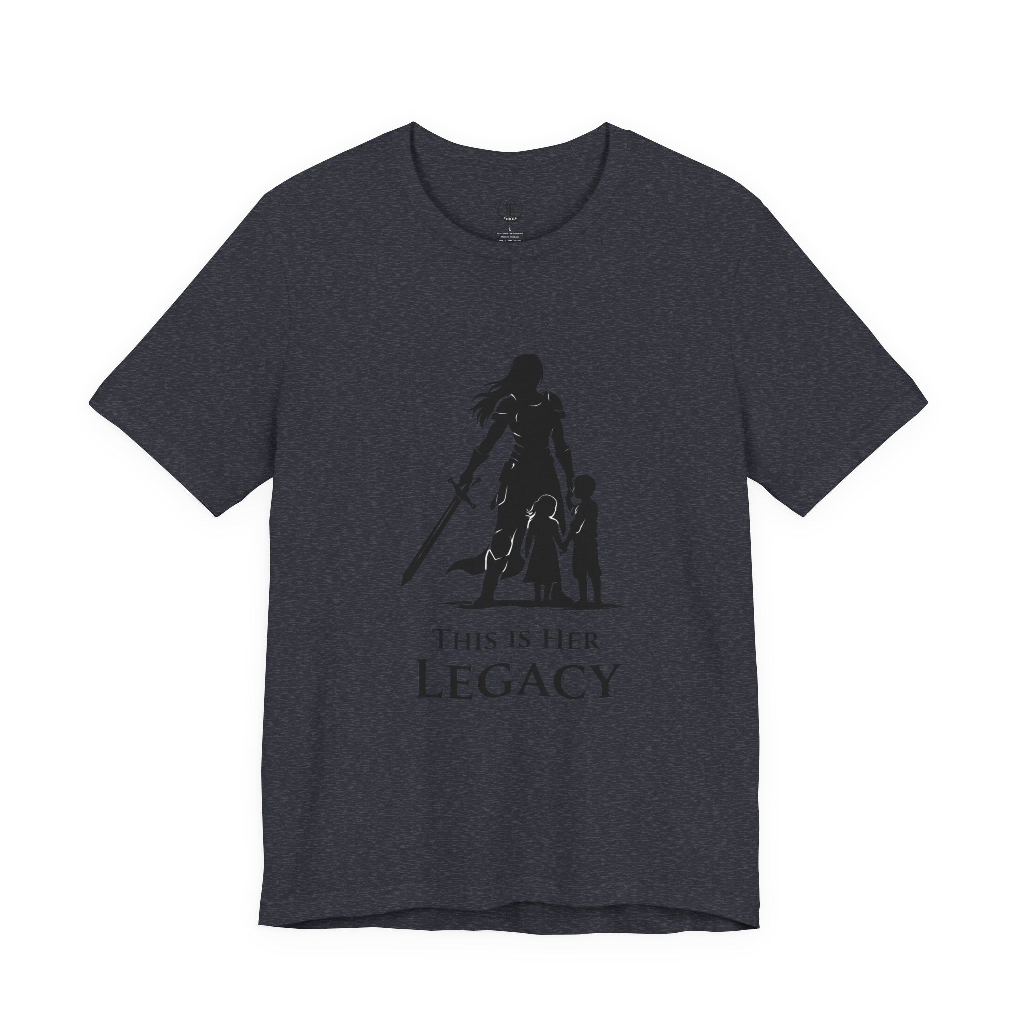 Warrior Mom Shirt – This Is Her Legacy – Strong Mother Gift – Fantasy Woman Tee – Powerful Mom Apparel – Mother’s Day Gift Idea