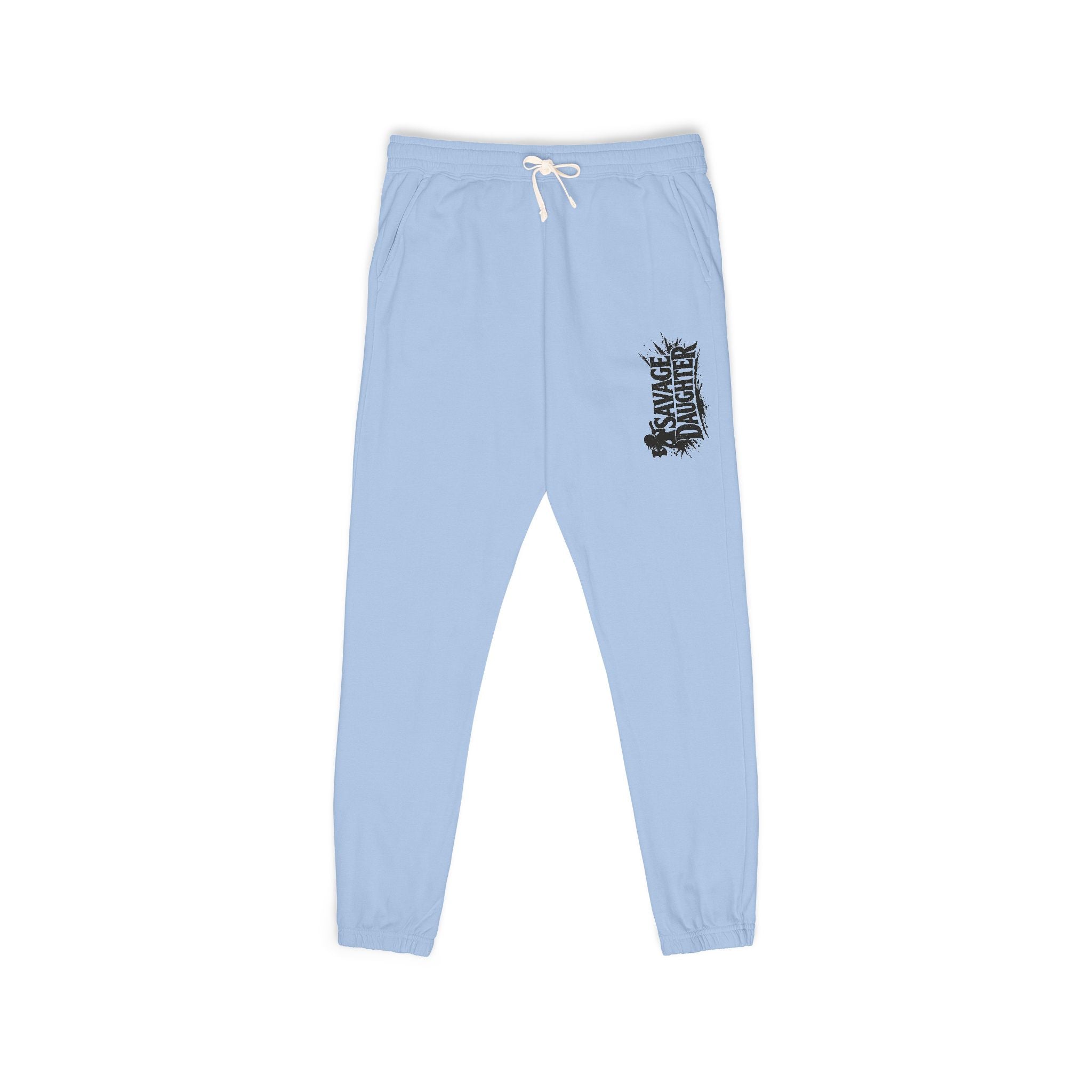 Savage Daughter Sweatpants — Garment-Dyed Fleece Joggers