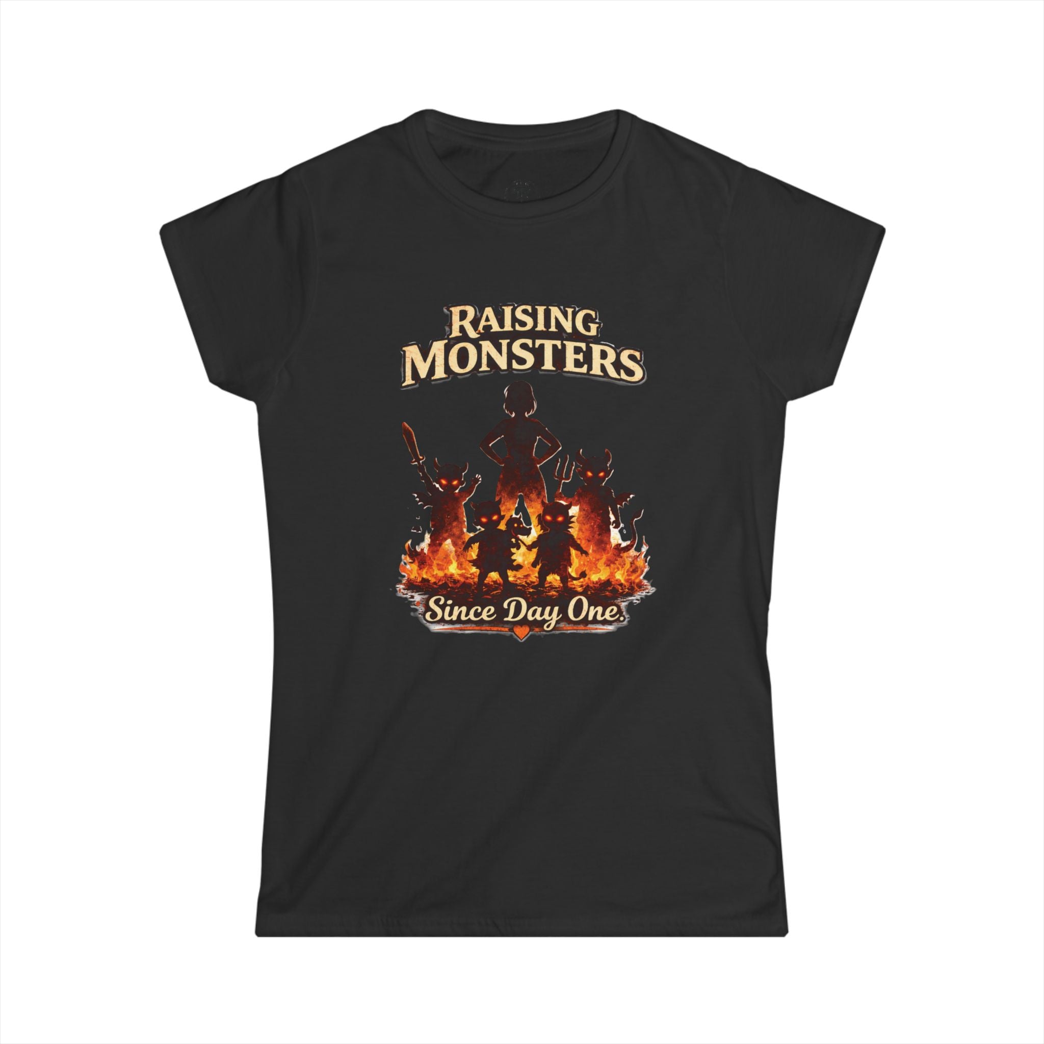 Raising Monsters Since Day One Tee | Mom Halloween Shirt