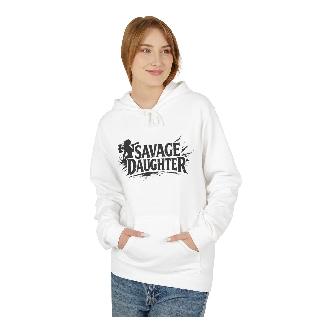 Savage Daughter Hoodie — Bold Graphic Women’s Pullover