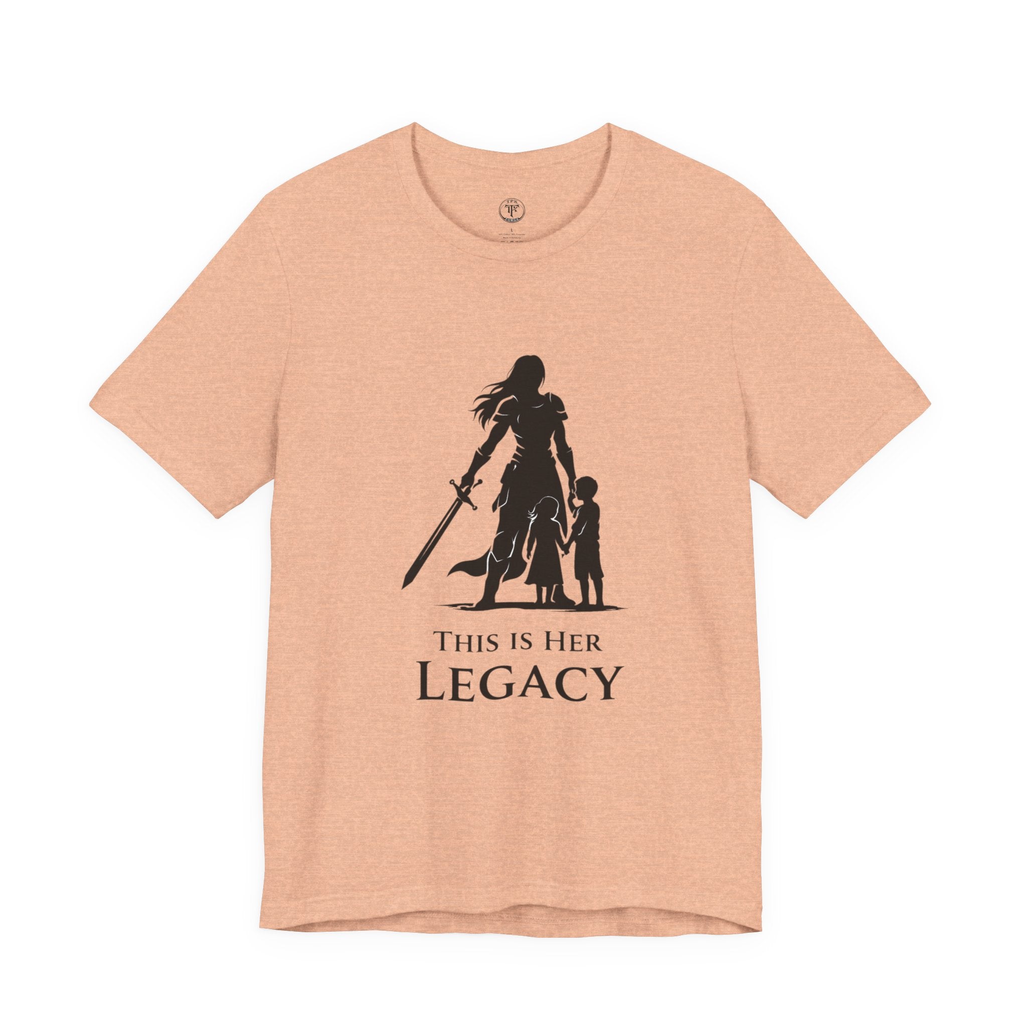 Warrior Mom Shirt – This Is Her Legacy – Strong Mother Gift – Fantasy Woman Tee – Powerful Mom Apparel – Mother’s Day Gift Idea