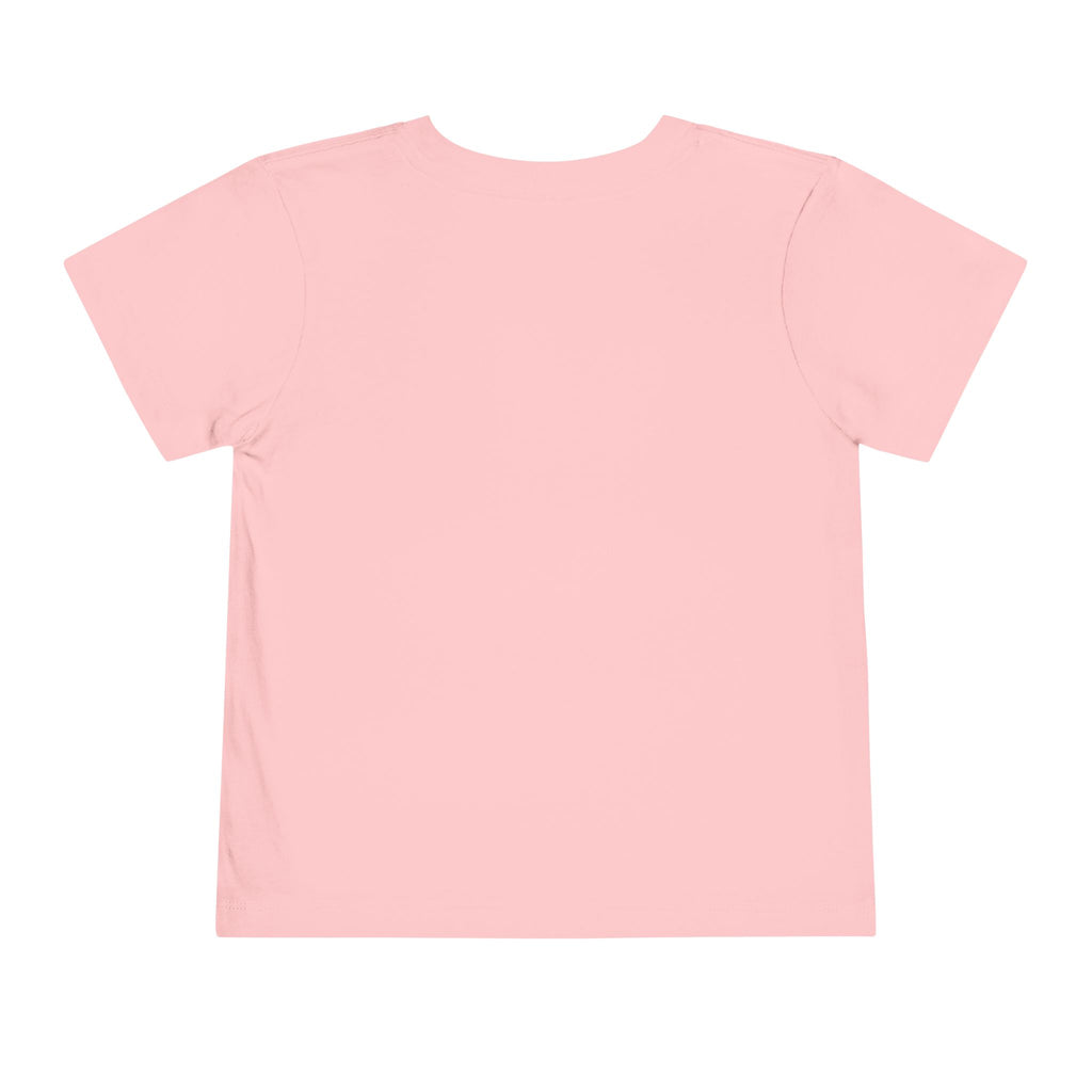 Dungeon Bunny Toddler Tee | Cute Black Bunny with Sword and Eggs