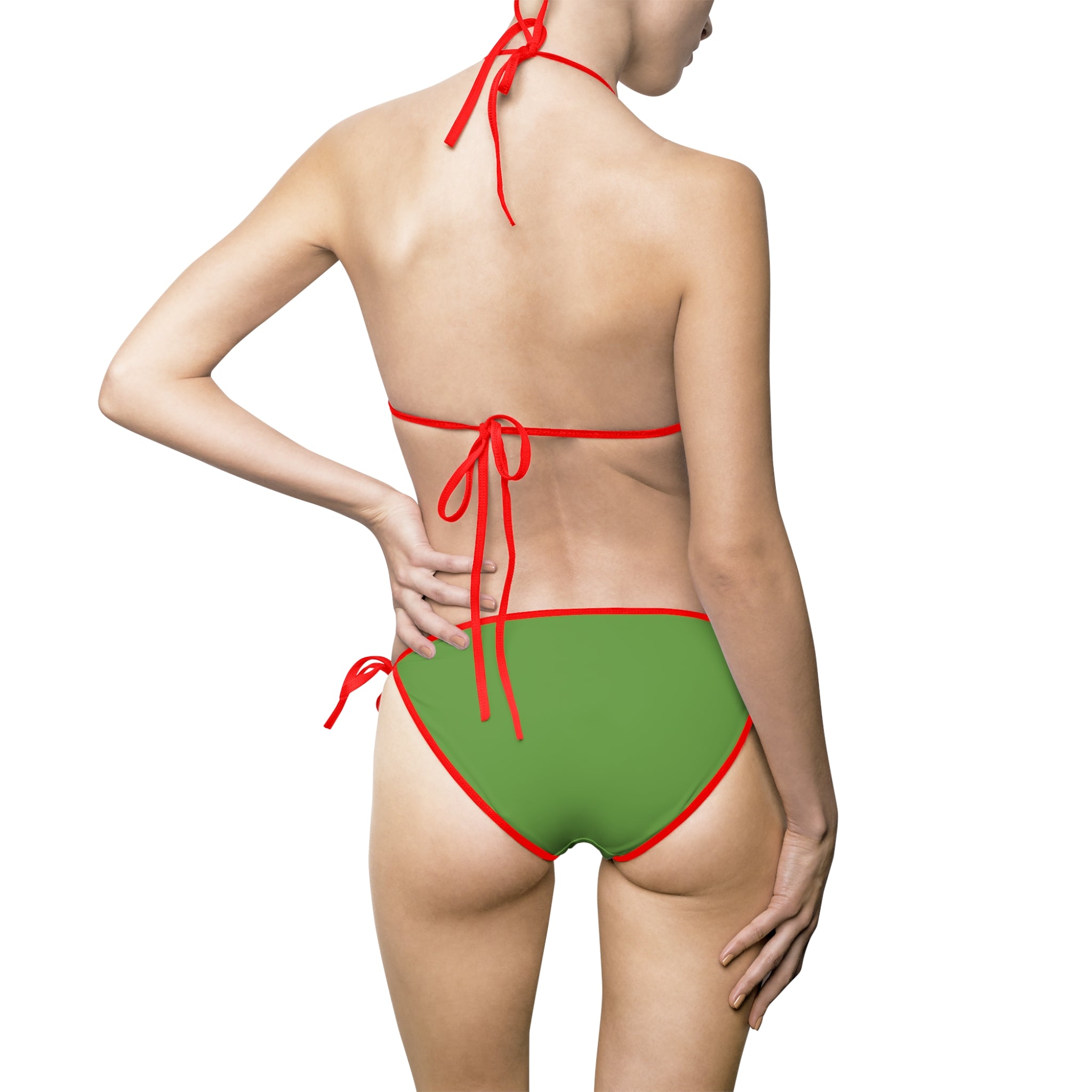 Savage Daughter logo bikini green