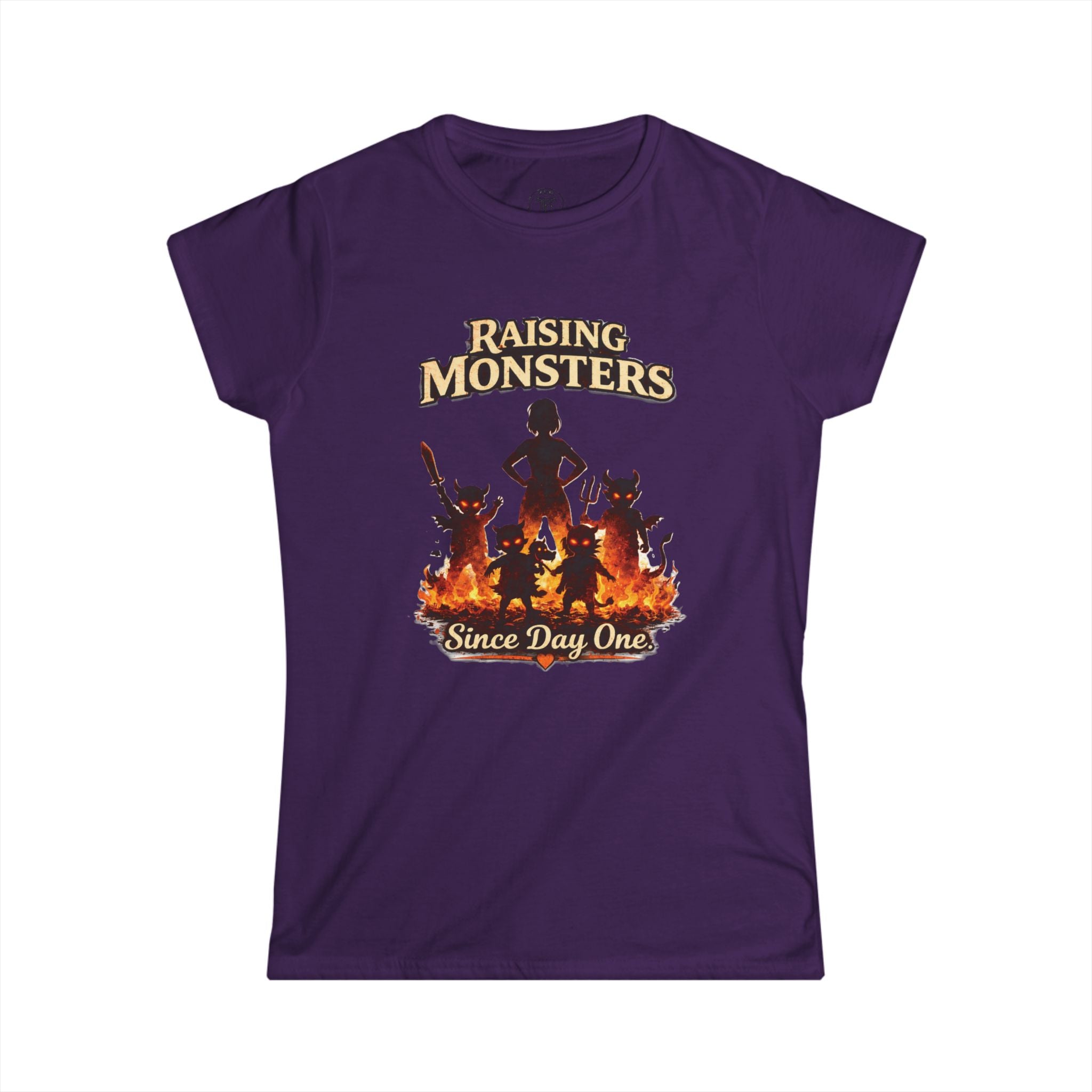 Raising Monsters Since Day One Tee | Mom Halloween Shirt