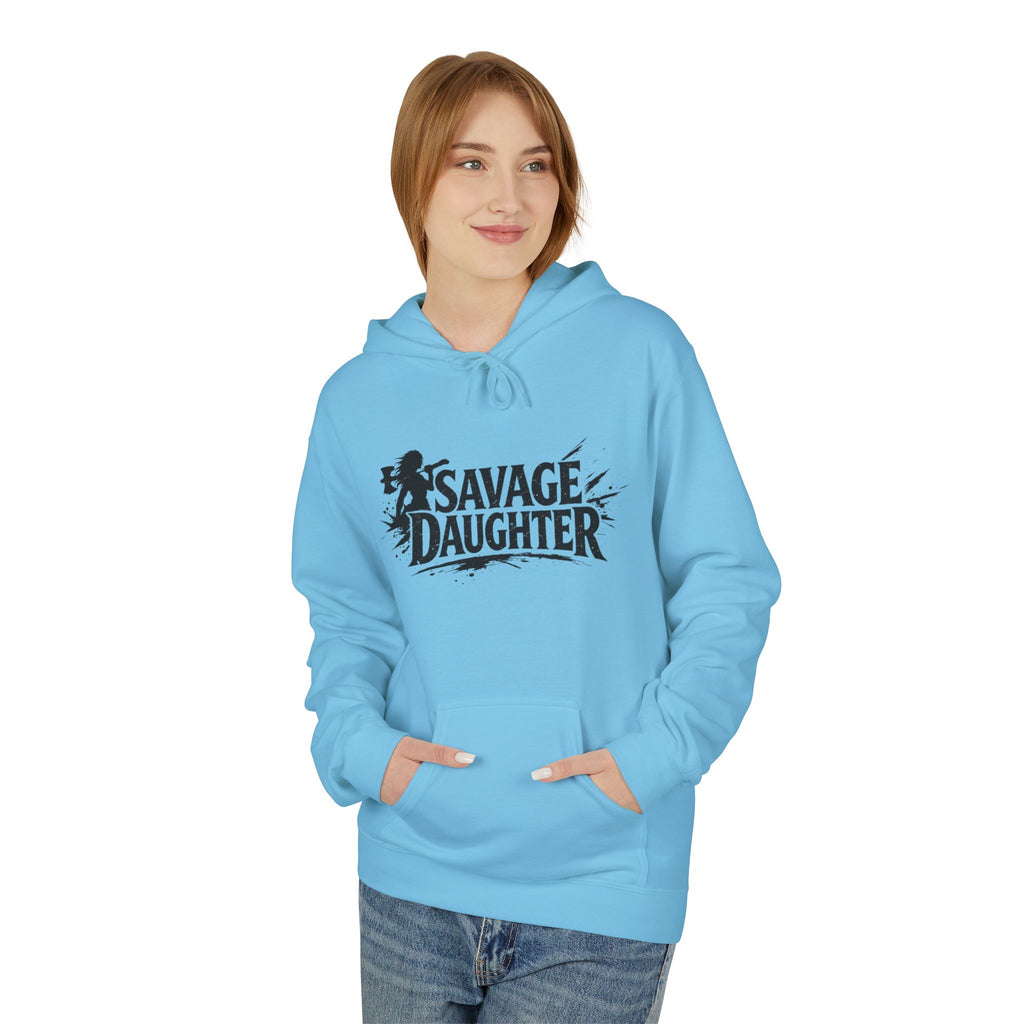 Savage Daughter Hoodie — Bold Graphic Women’s Pullover