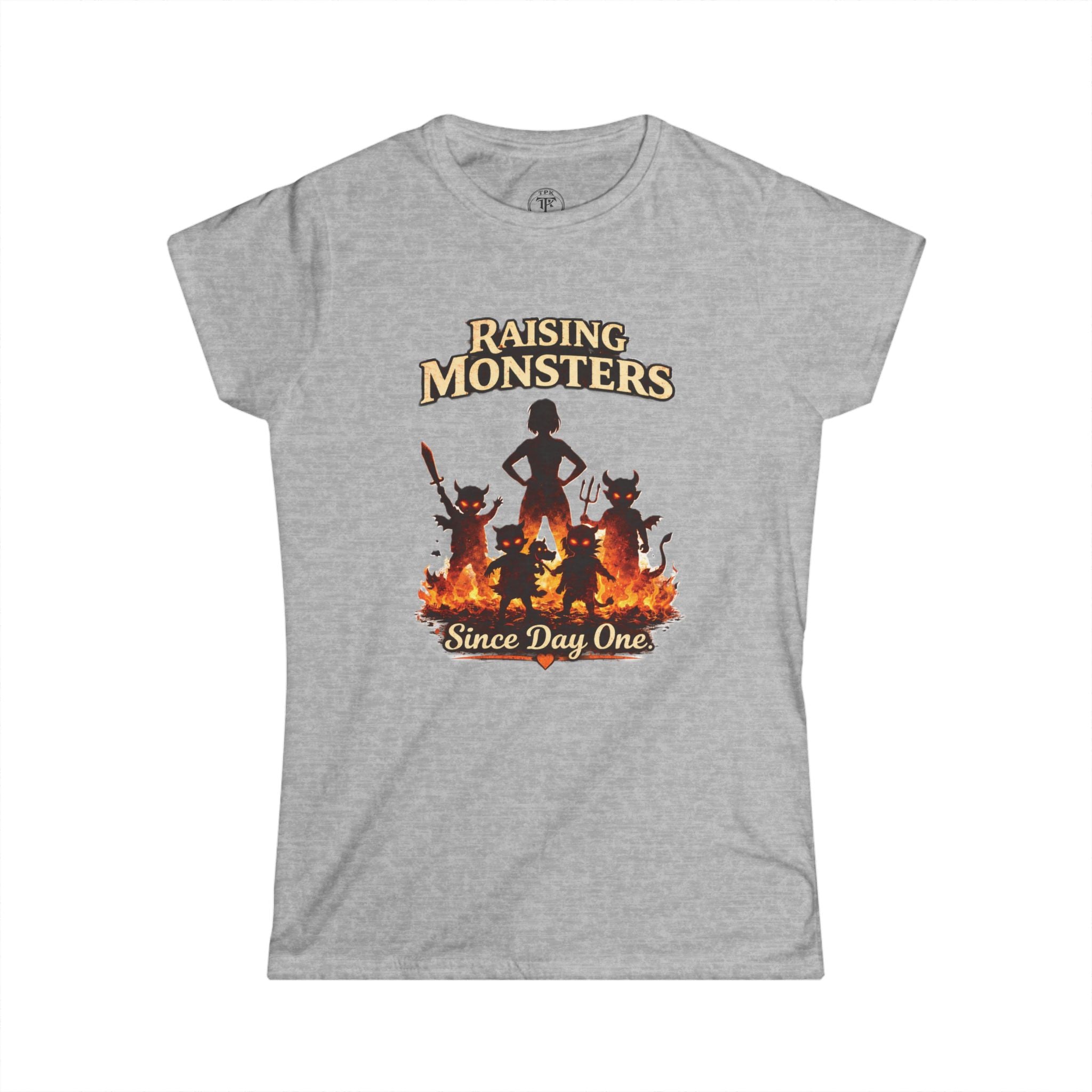 Raising Monsters Since Day One Tee | Mom Halloween Shirt