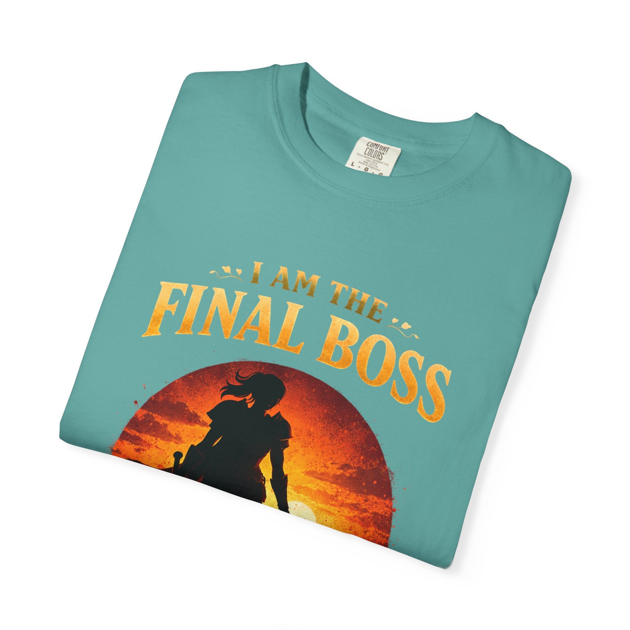T‑Shirt — "I Am The Final Boss: Motherhood Is My Campaign" Graphic Tee