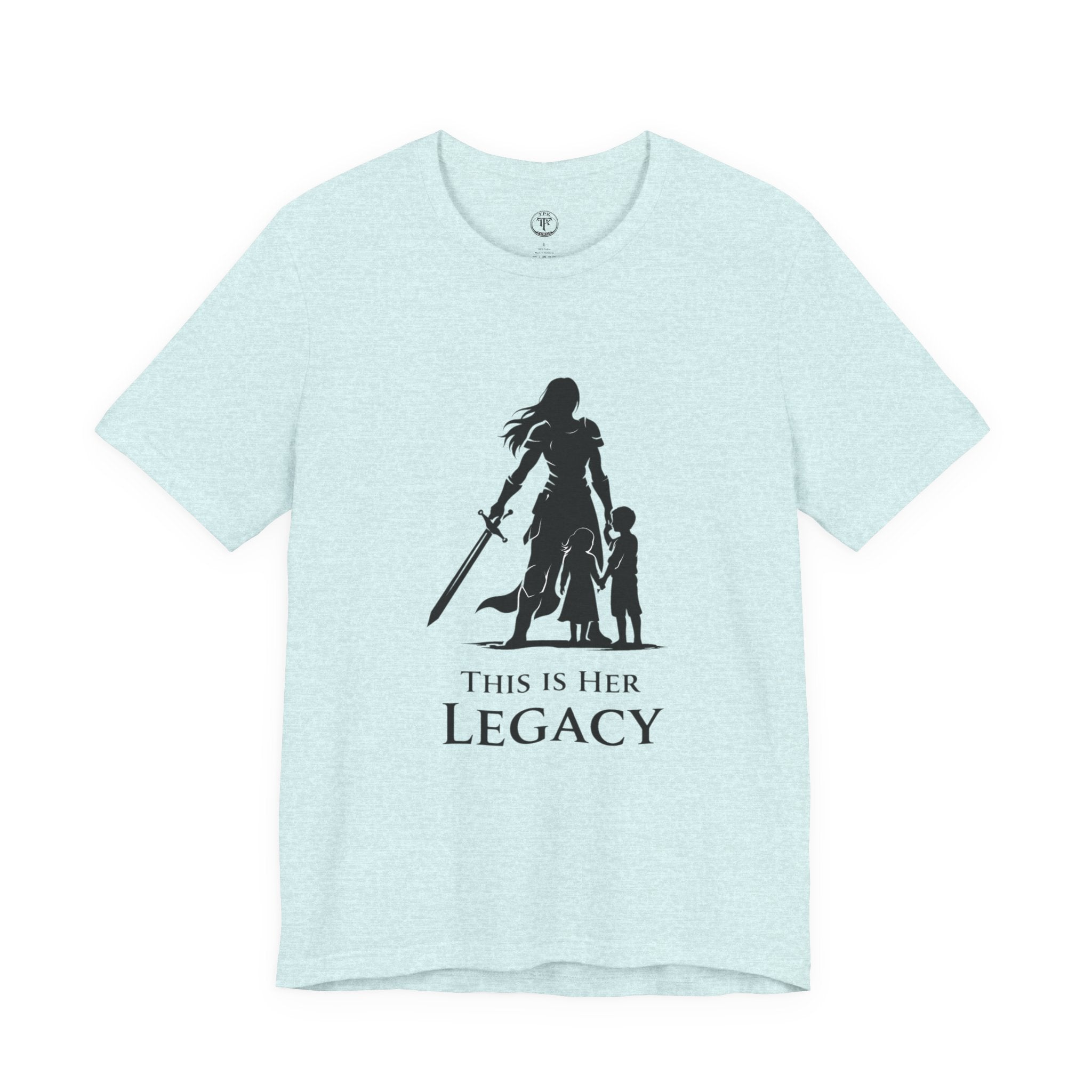 Warrior Mom Shirt – This Is Her Legacy – Strong Mother Gift – Fantasy Woman Tee – Powerful Mom Apparel – Mother’s Day Gift Idea