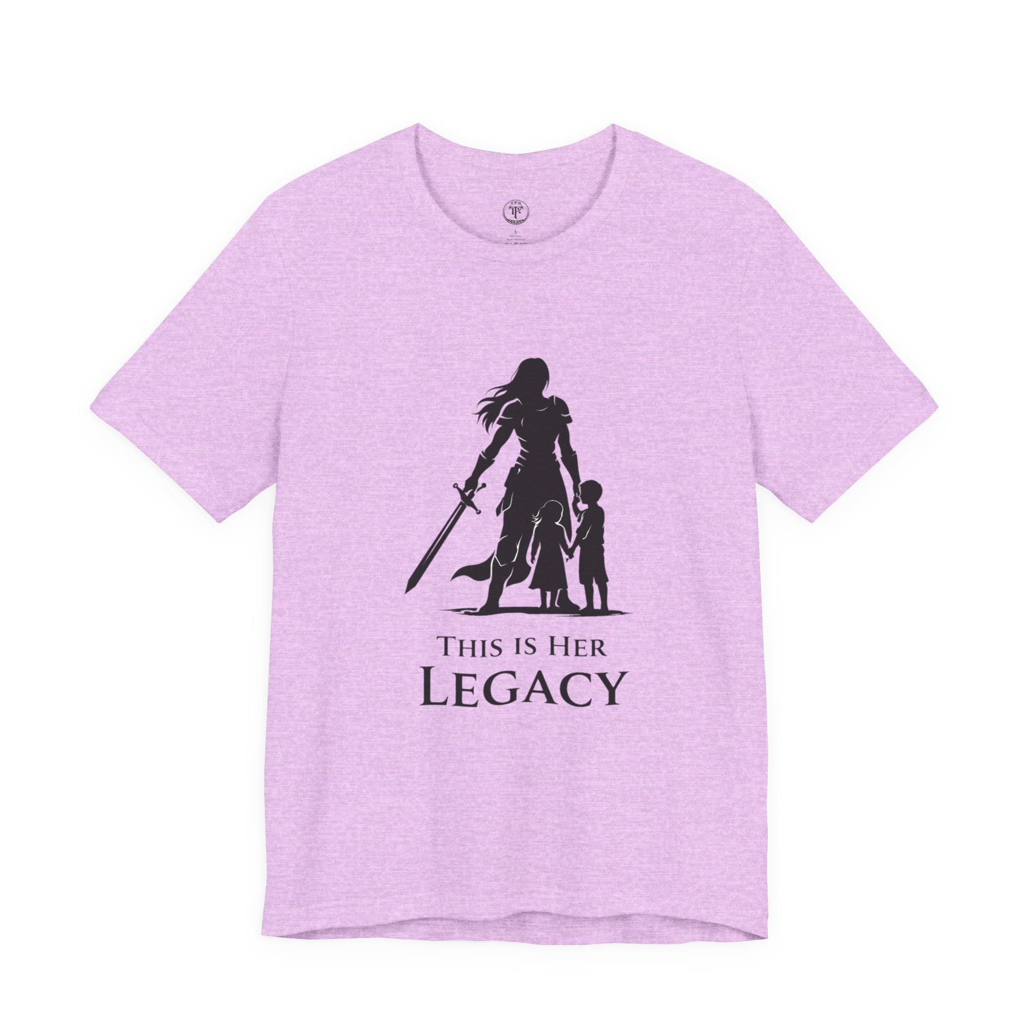 Warrior Mom Shirt – This Is Her Legacy – Strong Mother Gift – Fantasy Woman Tee – Powerful Mom Apparel – Mother’s Day Gift Idea