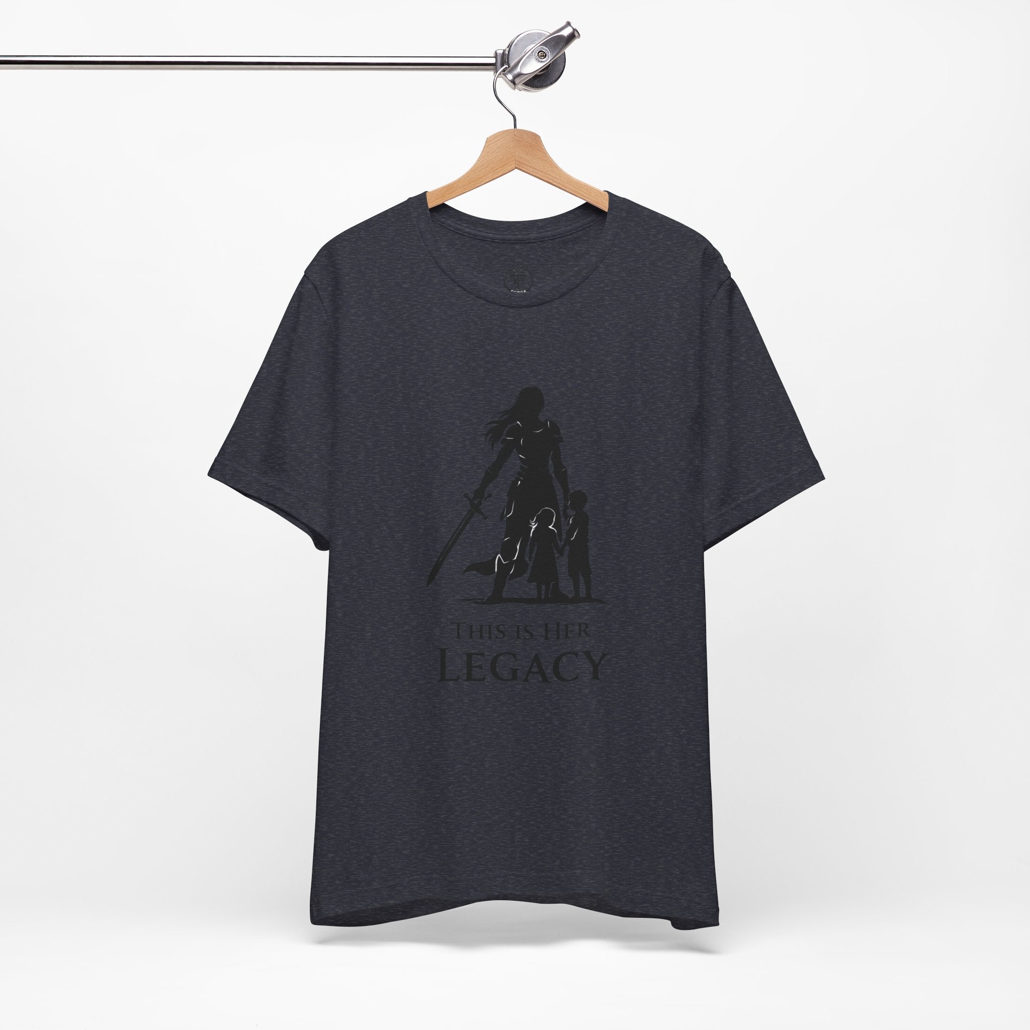 Warrior Mom Shirt – This Is Her Legacy – Strong Mother Gift – Fantasy Woman Tee – Powerful Mom Apparel – Mother’s Day Gift Idea